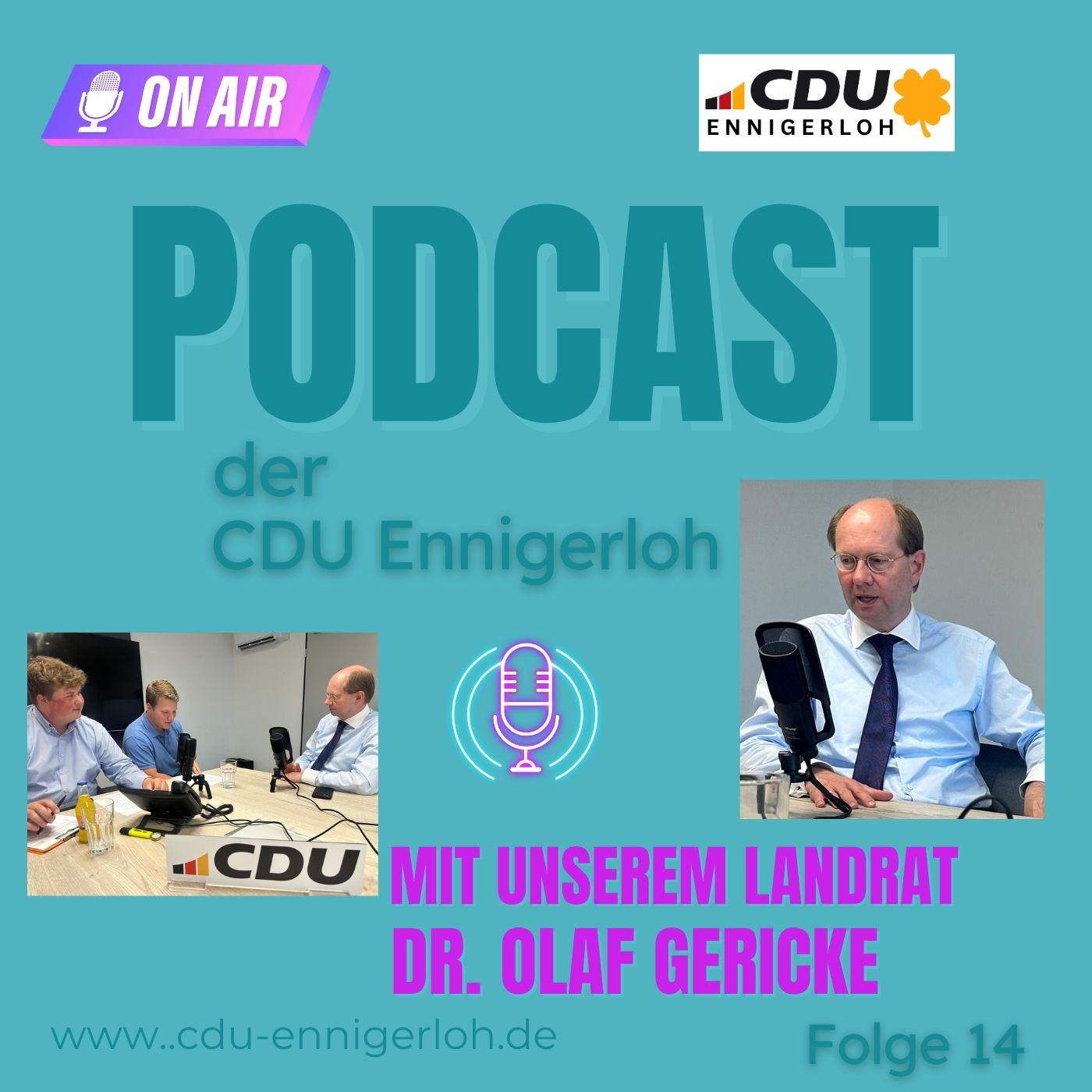 Folge 14! Gespräch mit unserem Landrat Dr.Olaf Gericke episode artwork