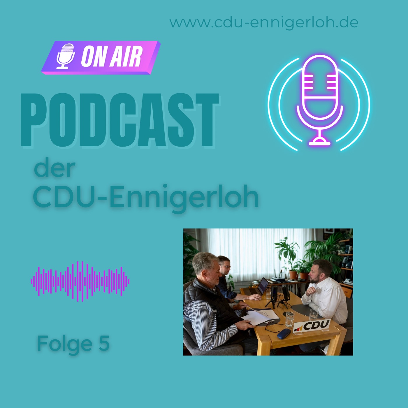 Folge 5! Marc Berendes, unser Bürgermeisterkandidat, im Interview mit Dieter Schefer episode artwork