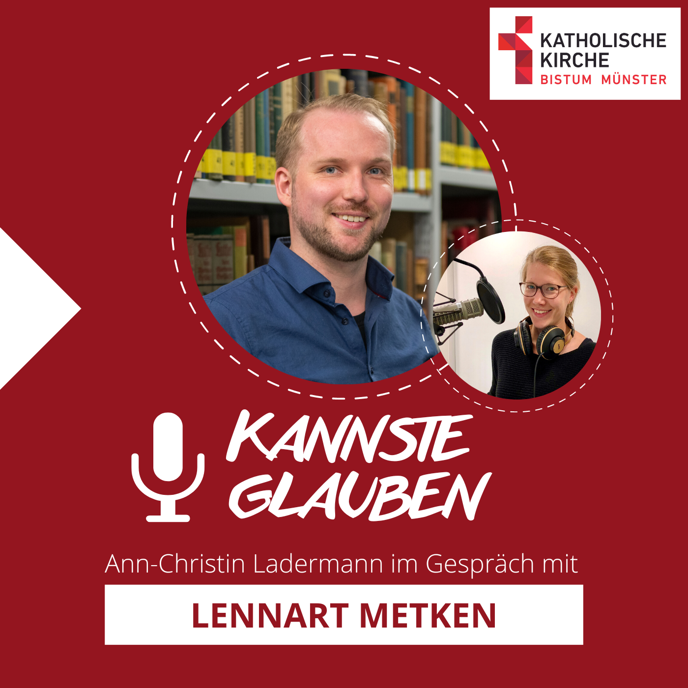 kannste glauben - Nr. 41 - Ein Gebäude voller Vergangenheit: Lennart Metken arbeitet im Bistumsarchiv Münster episode artwork