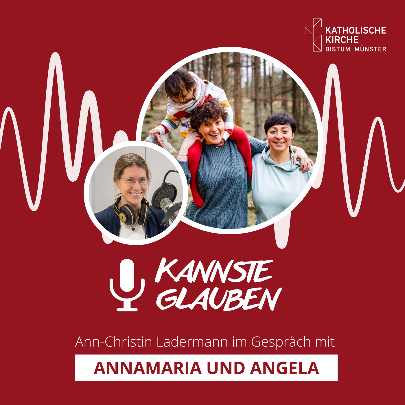kannste glauben Nr. 62 - Den Glauben in einer Regenbogenfamilie leben – Ein lesbisches Paar zu Gast bei „kannste glauben“ episode artwork