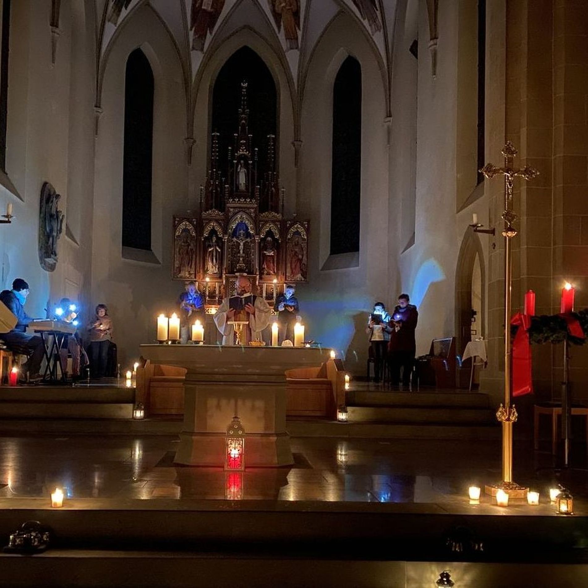 Ausschnitte vom Rorategottesdienst im Advent 2021, Obergrombach episode artwork