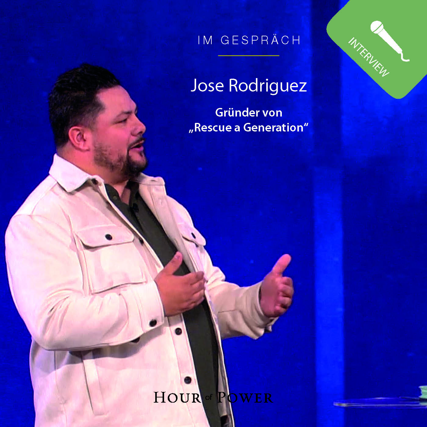 Jose Rodriguez (Gründer von "Rescue a Generation") im Gespräch mit Bobby Schuller episode artwork