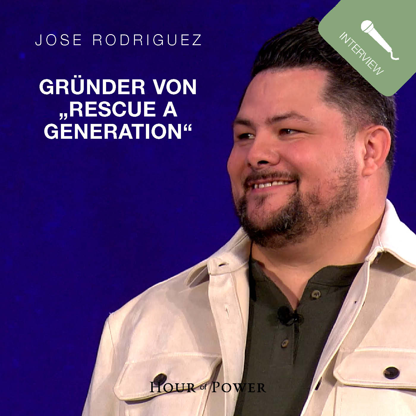 Jose Rodriguez (Gründer von "Rescue a Generation") im Gespräch mit Bobby Schuller episode artwork