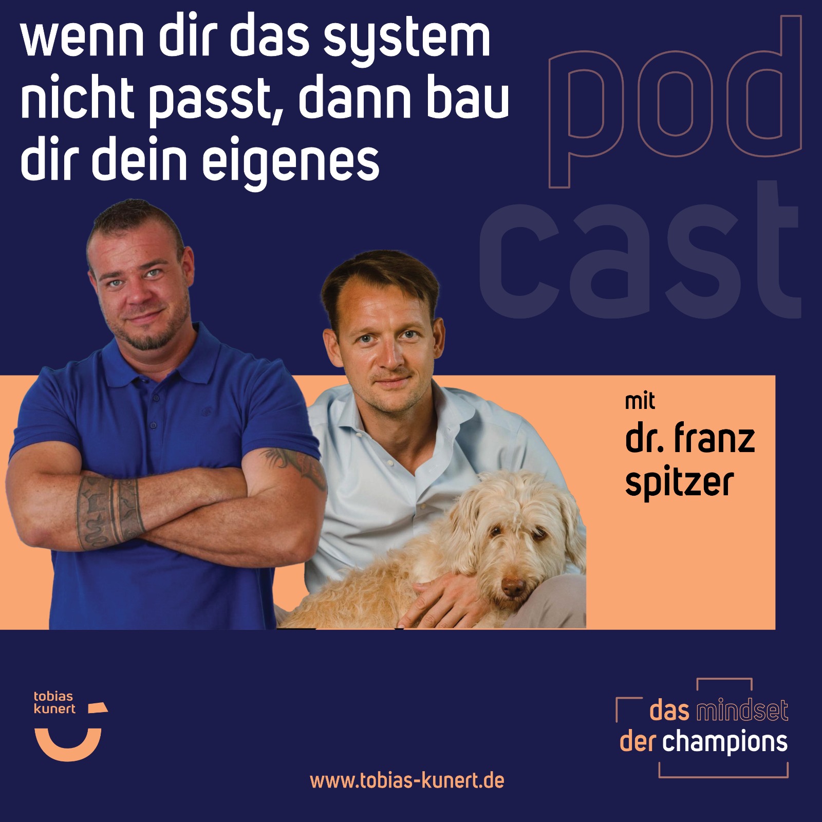 Das Mindset der Champions - Folge 33 - Wenn dir das System nicht passt, dann bau dir dein eigenes - mit Tierarzt Dr. Franz Spitzer episode artwork