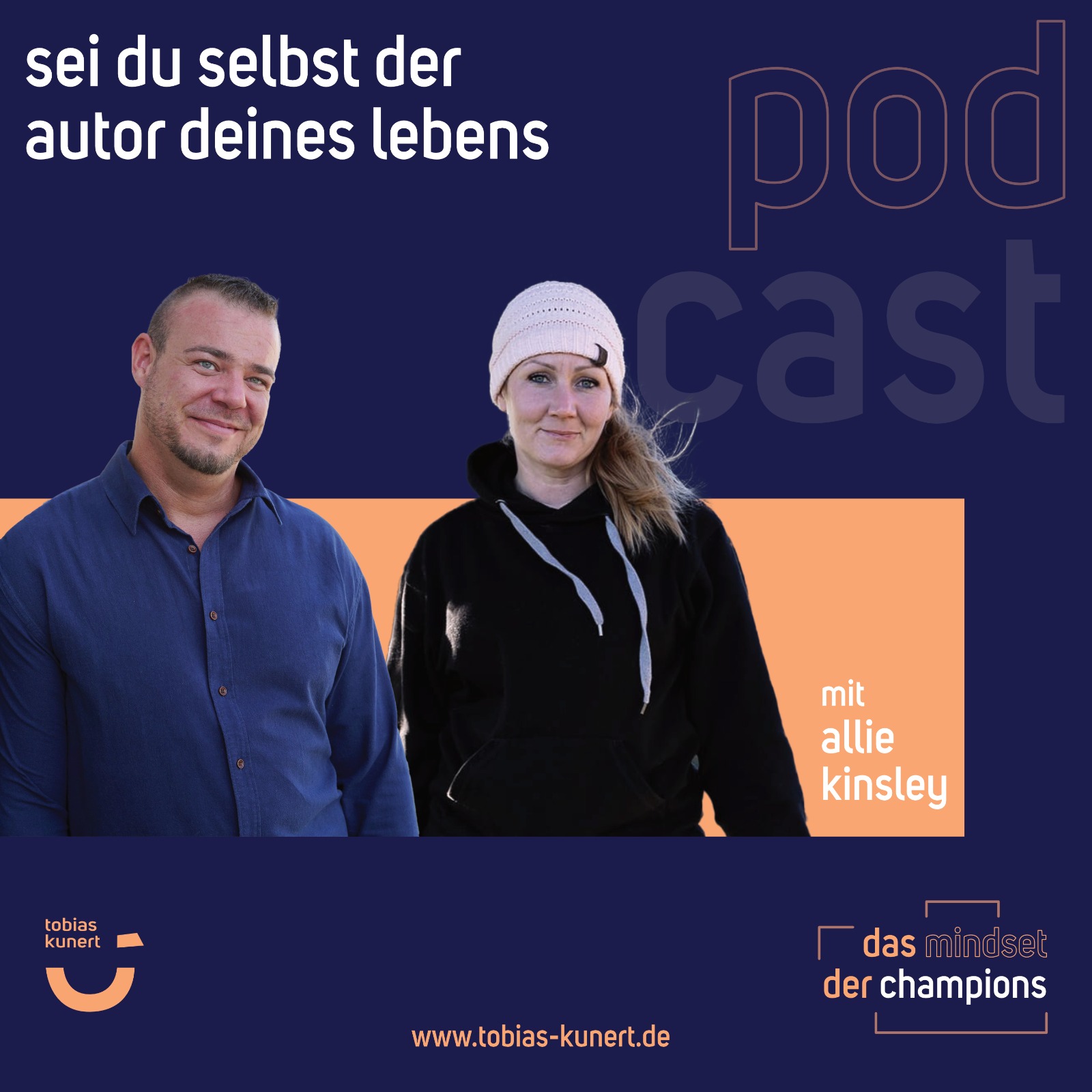 Das Mindset der Champions - Folge 44 - Sei du selbst der Autor deines Lebens - mit Allie Kinsley episode artwork