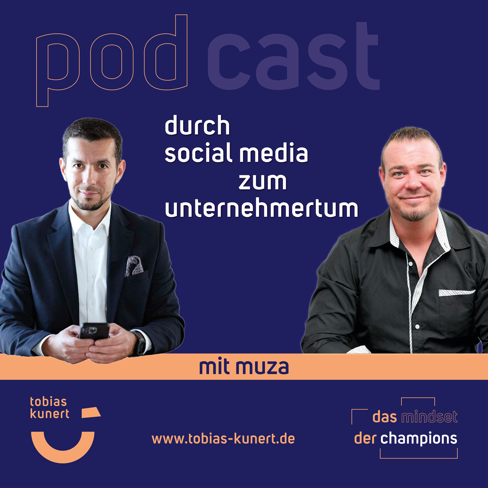 Mindset der Champions - Folge 68 - Durch Social Media zum Unternehmertum - mit Muza Nuri episode artwork