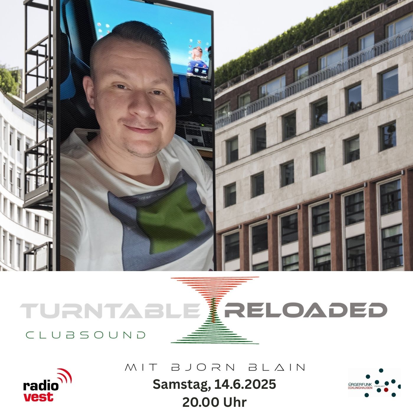 Turntable Reloaded (Folge 358 vom 14.06.2025) mit Bjørn Blain episode artwork