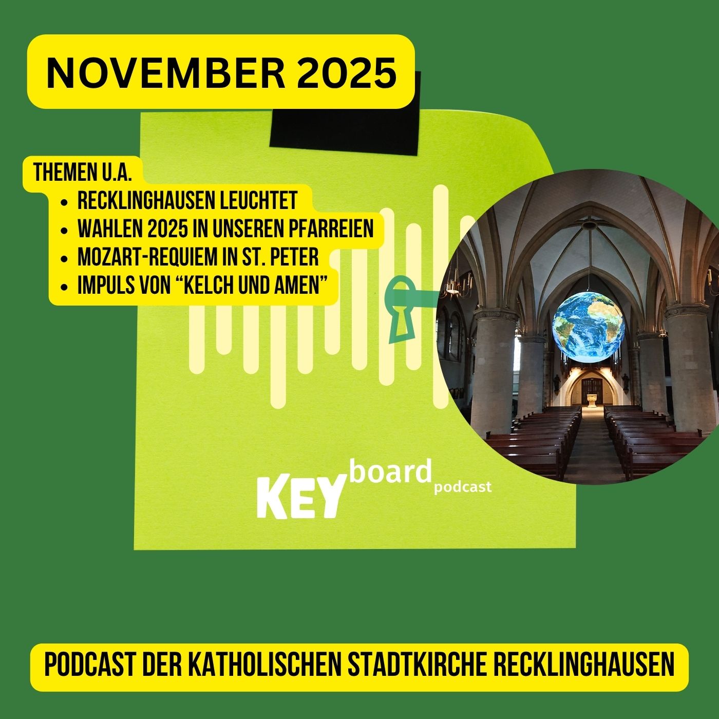 Weltkugel in St. Peter - Wahlen 2025 - Impuls zum Rosenkranz (31.10.2025) episode artwork