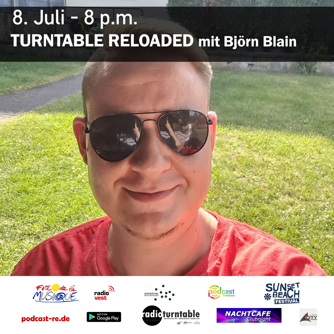 Turntable Reloaded mit Bjørn Blain (Folge 256 vom 08.07.2023) episode artwork