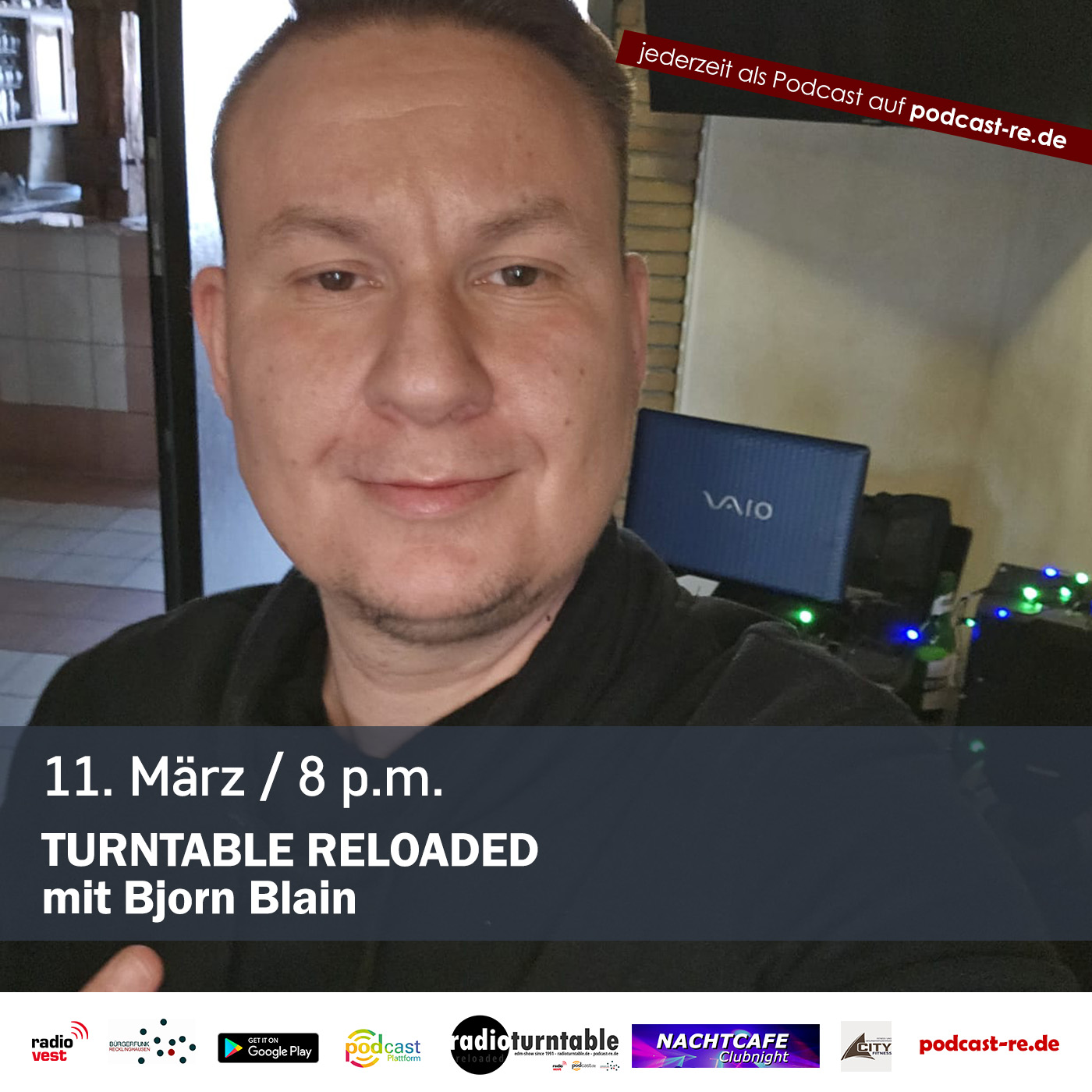 Turntable Reloaded mit Bjørn Blain (Folge 240 vom 11.03.2023) episode artwork