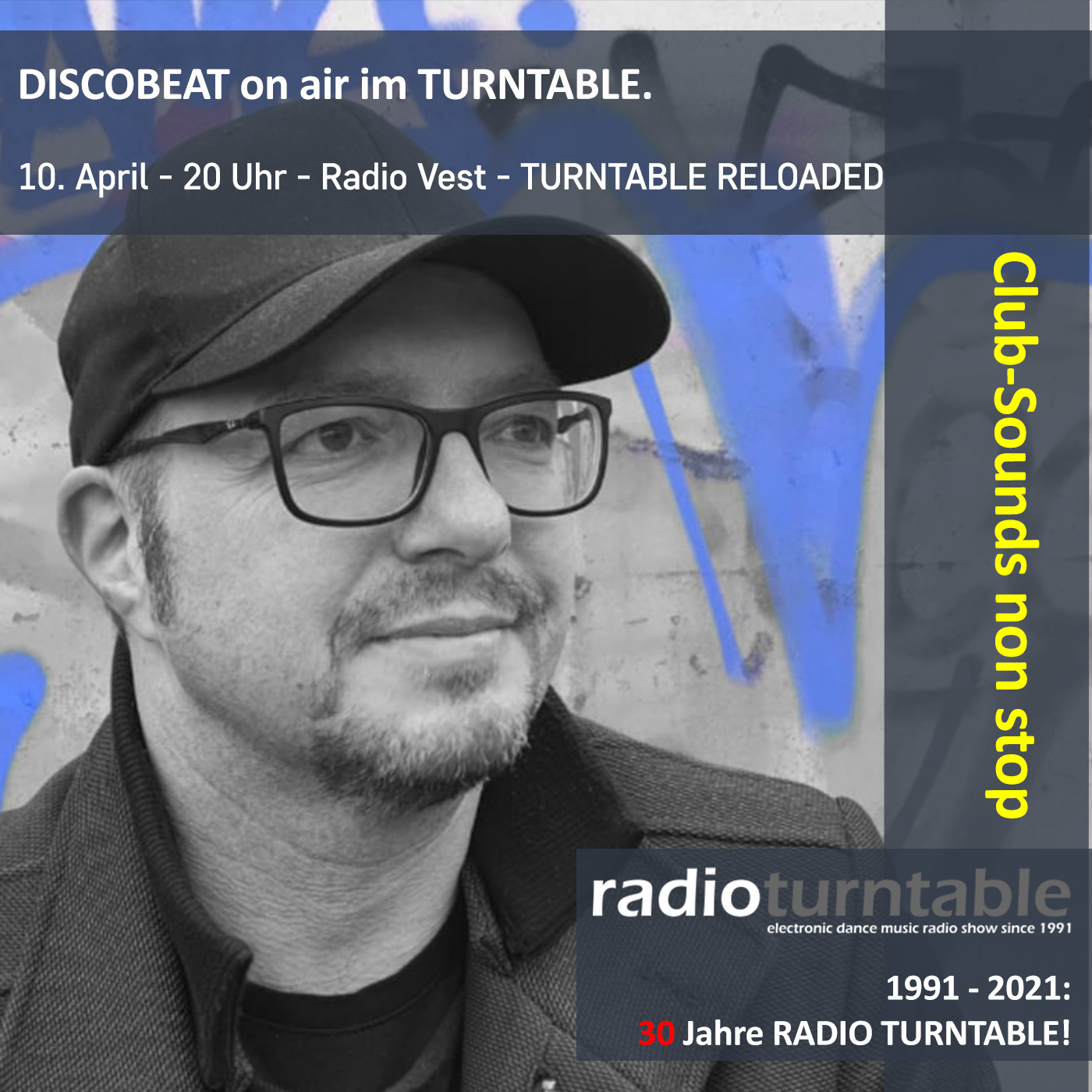 Turntable Reloaded 140 (10-04-2021) mit Gast: Discobeat episode artwork