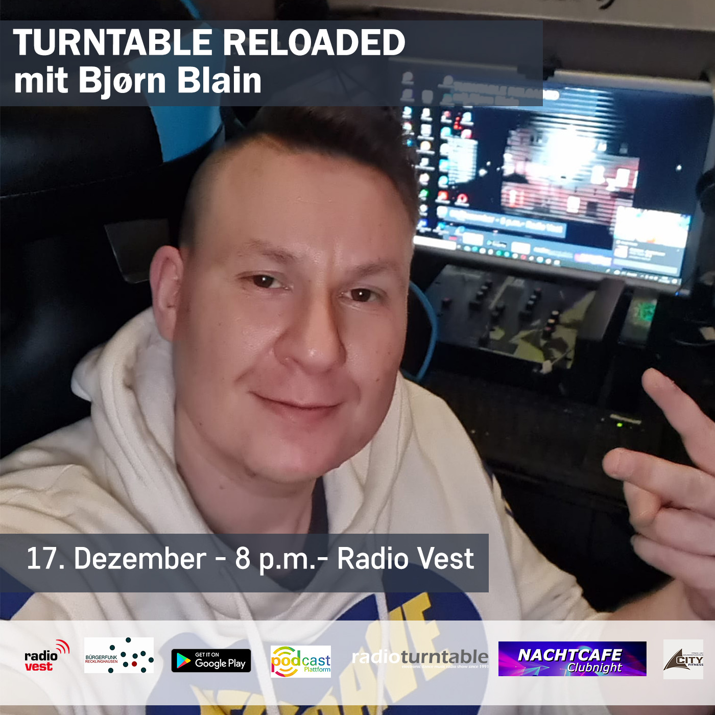 Turntable Reloaded mit Bjørn Blain (Folge 228 vom 17.12.2022) episode artwork