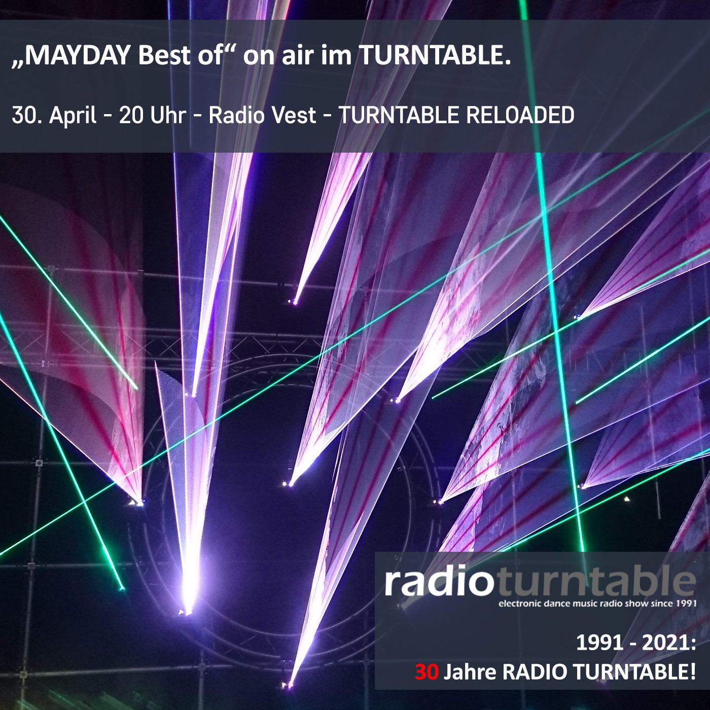 Turntable Reloaded 143 (30-04-2021) - MAYDAY Special mit Olly & Björn episode artwork