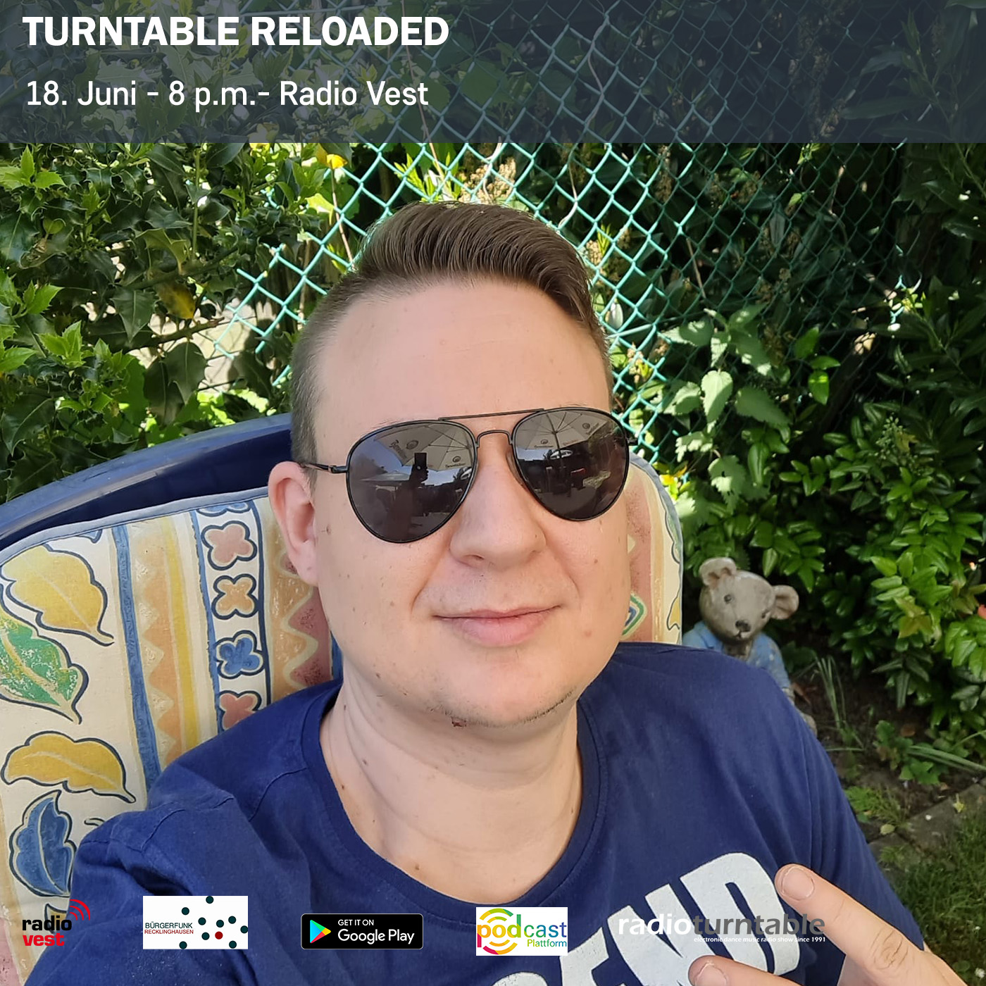 Turntable Reloaded mit Bjørn Blain (Folge 203 vom 18.06.2022) episode artwork