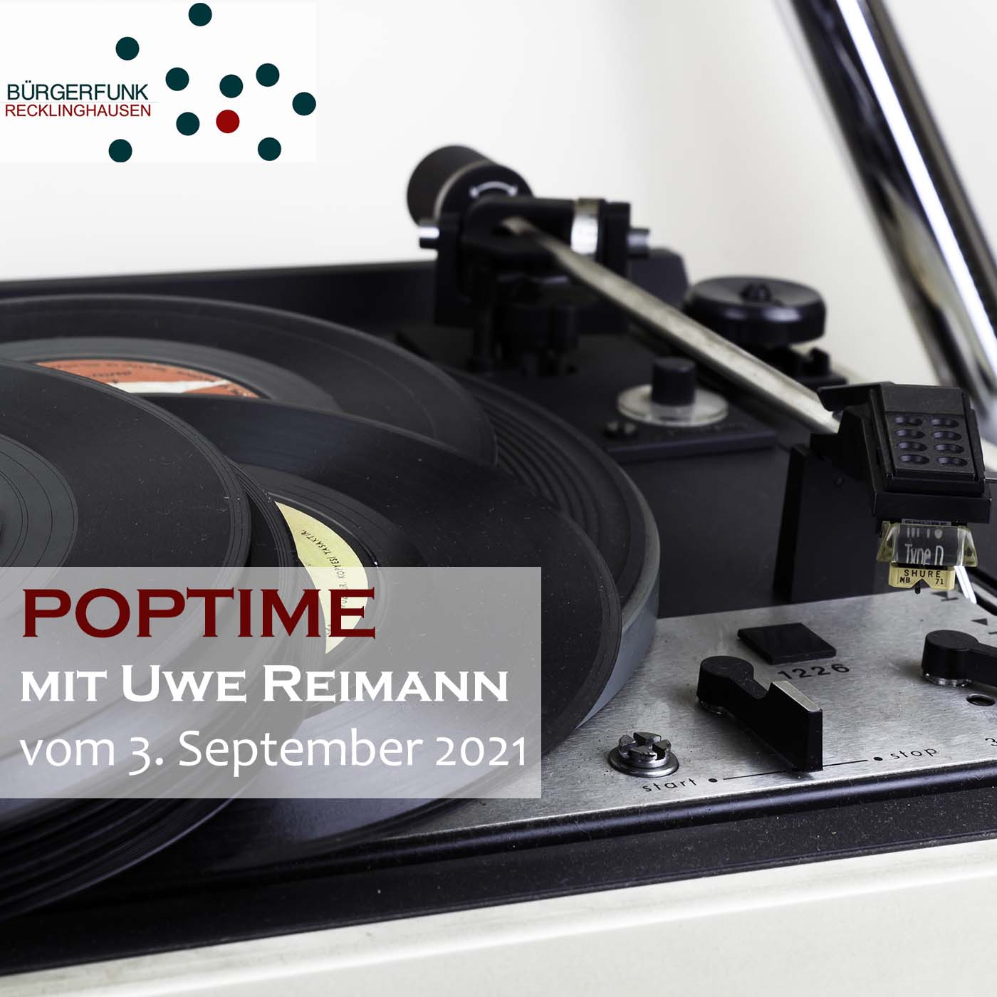 Poptime mit Uwe Reimann (Folge 14 vom 03.09.2021) episode artwork