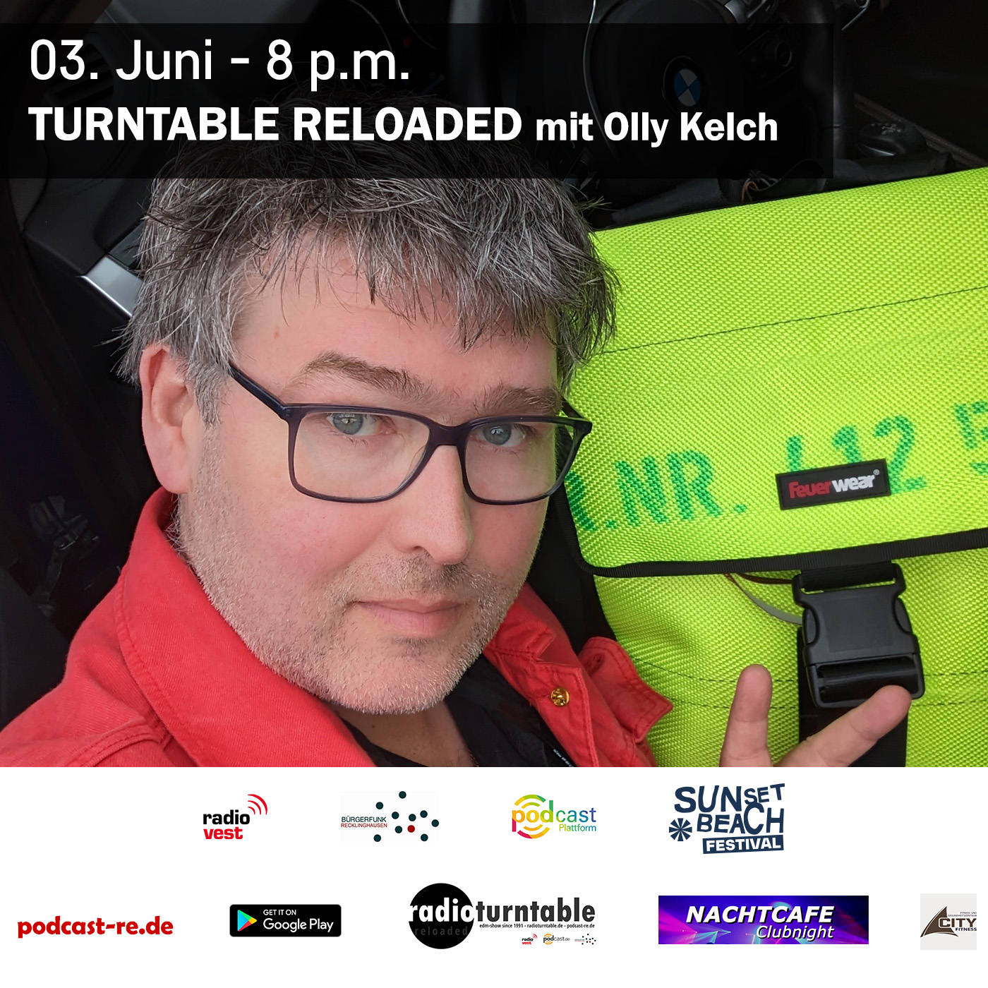 Turntable Reloaded mit Oliver Kelch (Folge 251 vom 03.06.2023) episode artwork