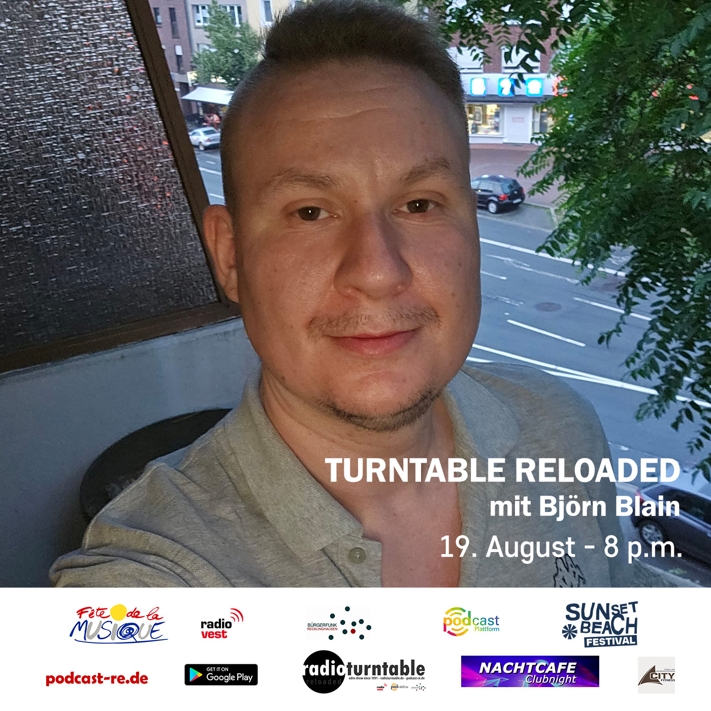 Turntable Reloaded mit Bjørn Blain (Folge 262 vom 19.08.2023) episode artwork
