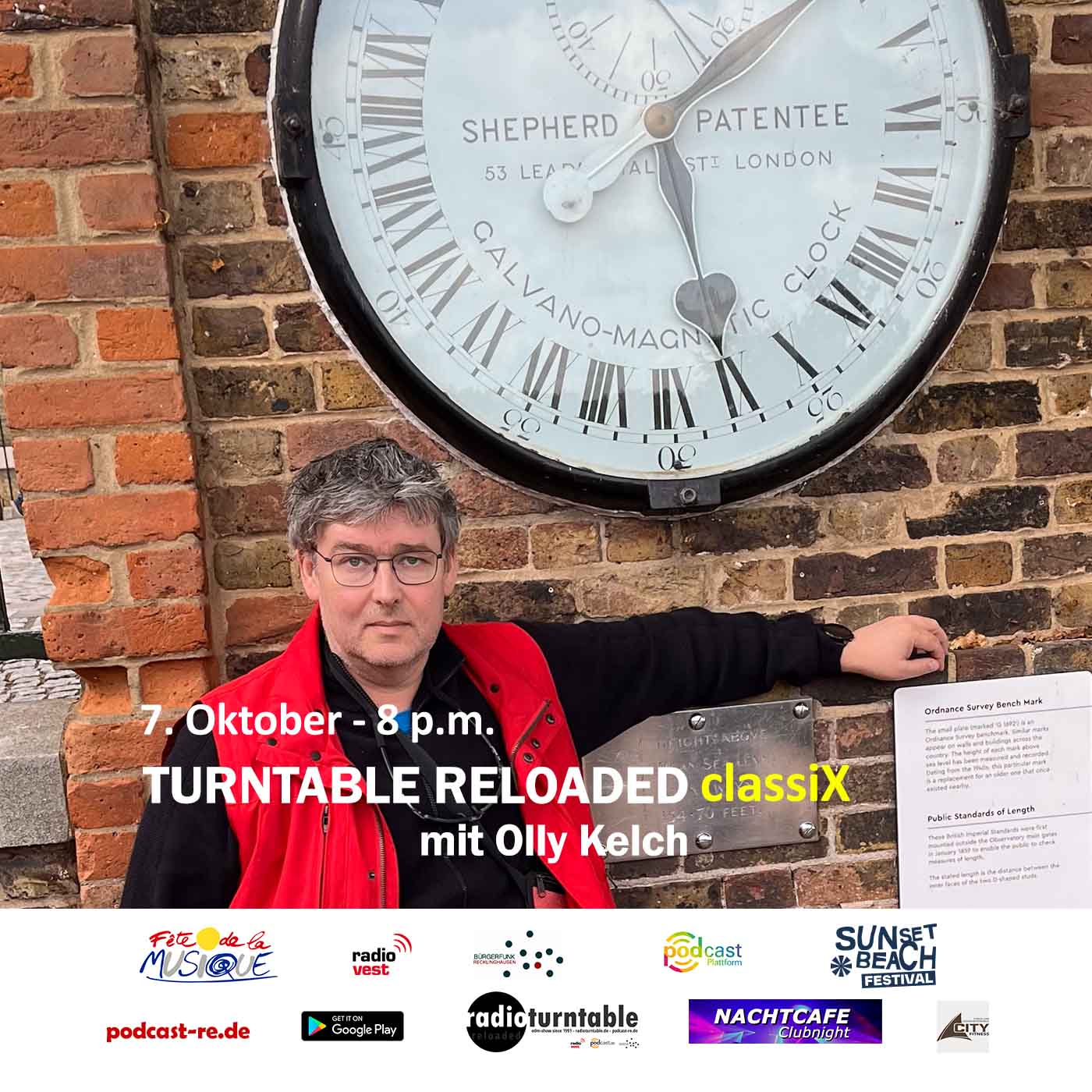 Turntable Reloaded ClassiX u.a. mit RMB, Peyote,Members Of Mayday,Dance 2 Trance,Future Breeze u.v.m.  (Folge 269 - ClassiX 002 vom 07.10.2023) mit Oliver Kelch episode artwork