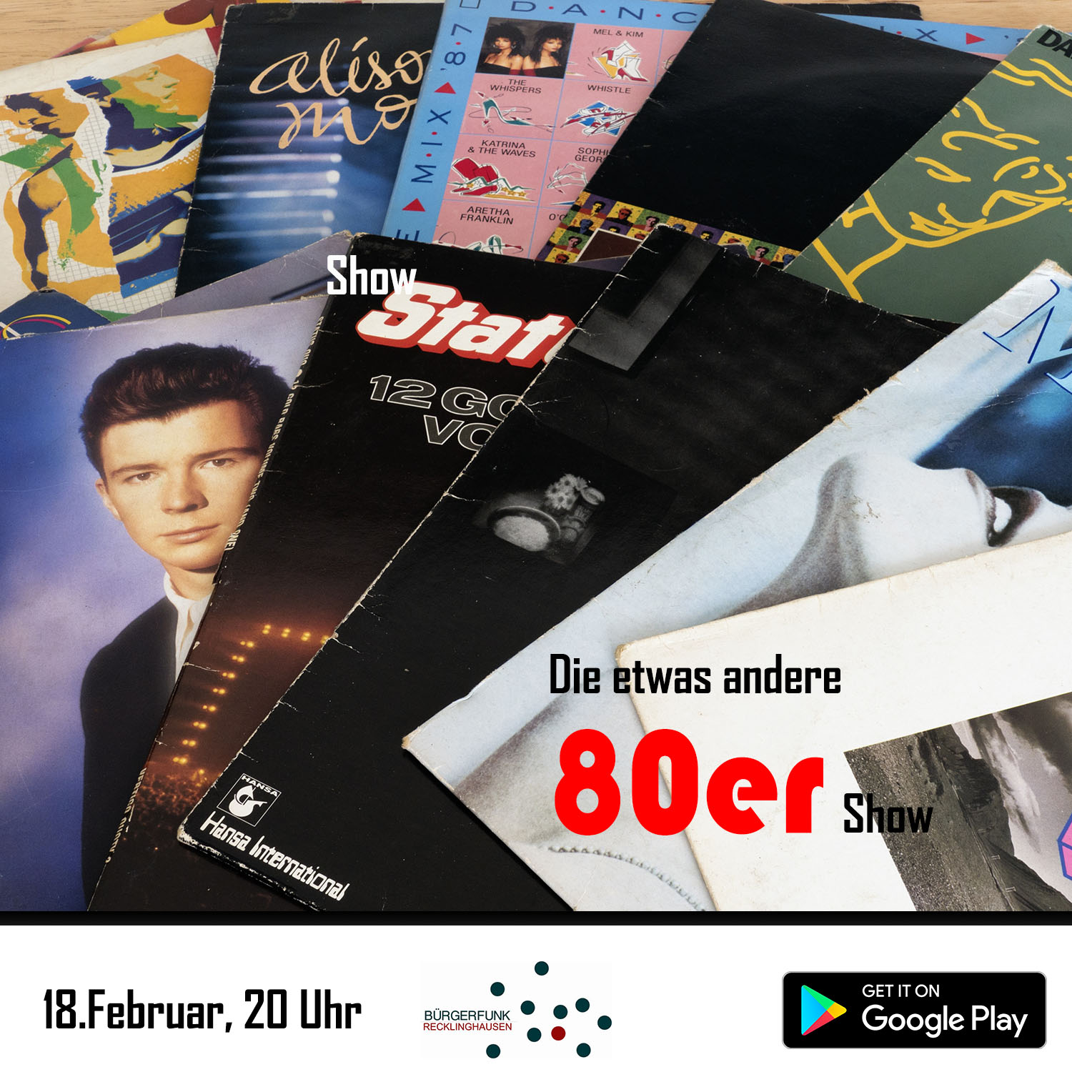 Die etwas andere 80er-Show mit Oliver Kelch und Kai-Uwe Theveßen (Folge 9 vom 18.02.2022) episode artwork