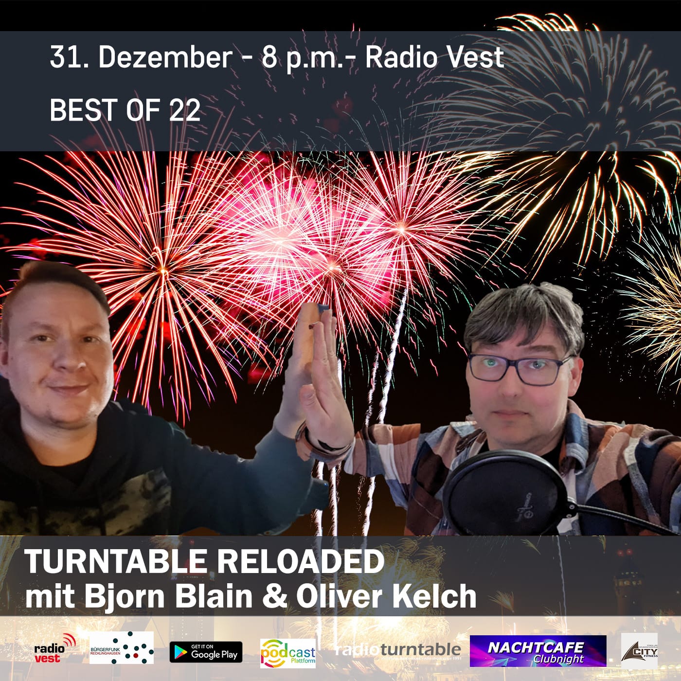 Turntable Reloaded mit Bjørn Blain und Oliver Kelch (Folge 230 vom 31.12.2022) - Best Of 2022 Special episode artwork