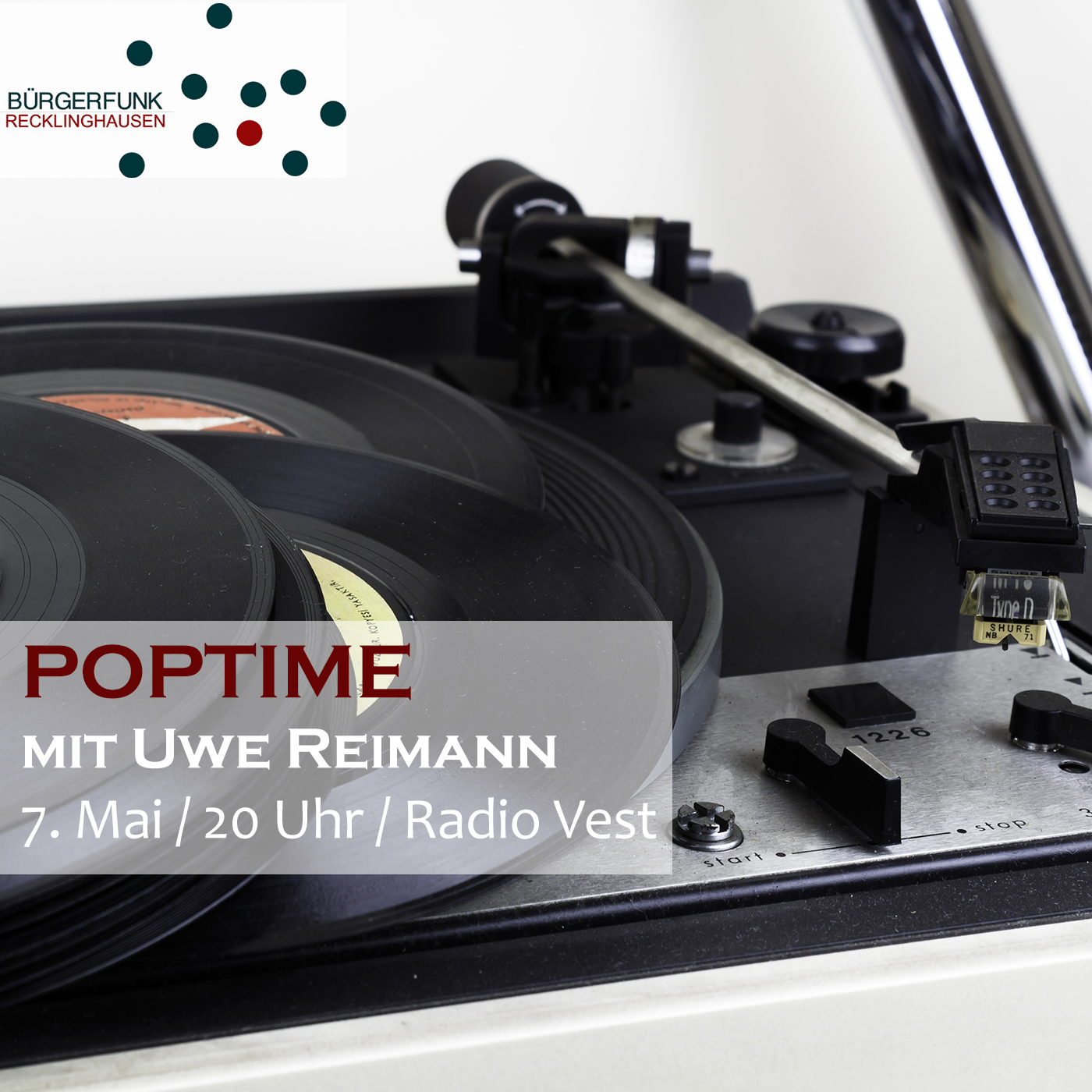Poptime mit Uwe Reimann (Folge 10 vom 07.05.2021) episode artwork