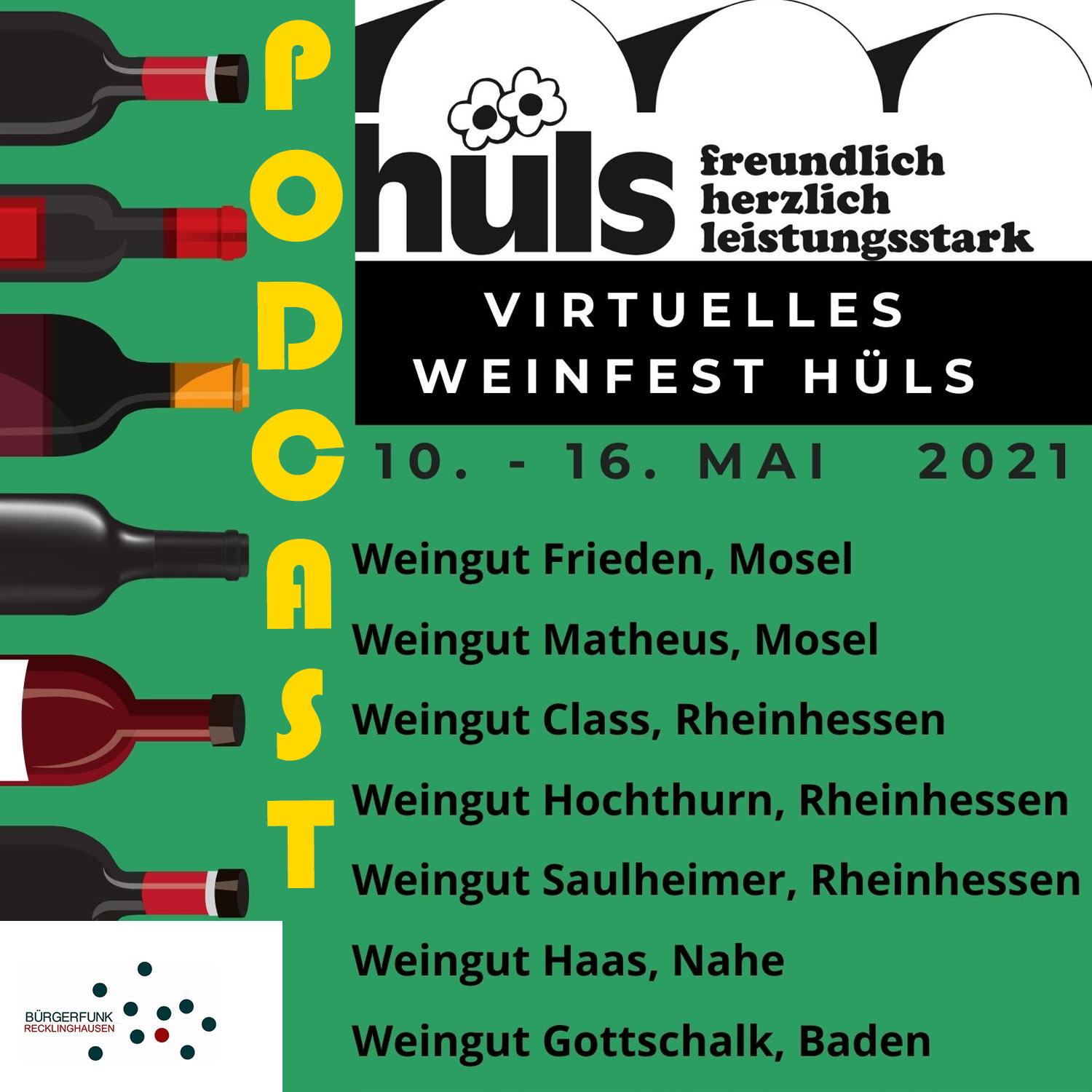Virtuelles Weinfest Marl Hüls vom 10.05.2021 episode artwork