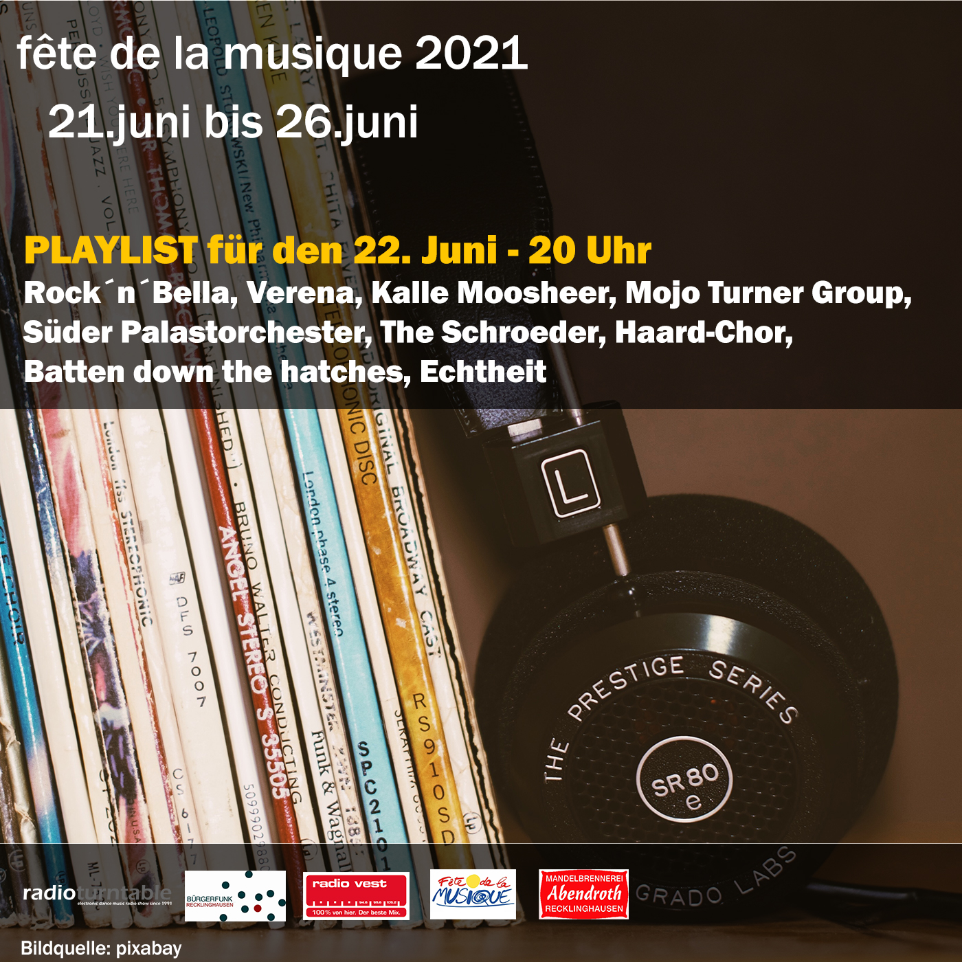 Fête de la musique - Das Magazin von Dienstag, 22. Juni 2021 episode artwork
