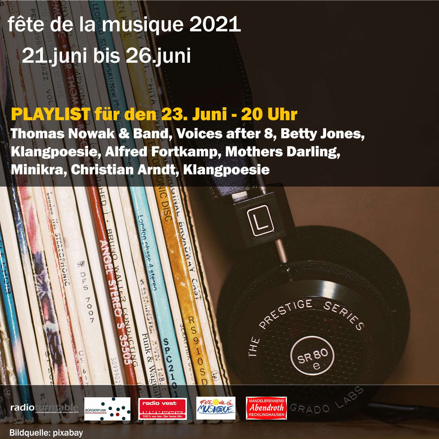 Fête de la musique - Das Magazin von Mittwoch, 23. Juni 2021 episode artwork
