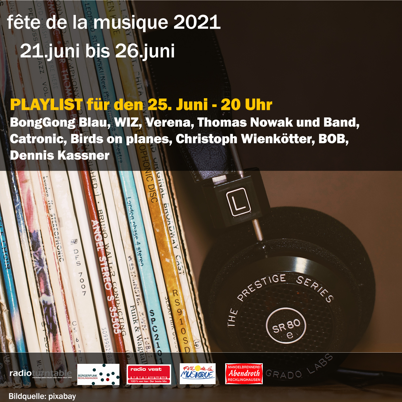 Fête de la musique - Das Magazin von Freitag, 25. Juni 2021 episode artwork