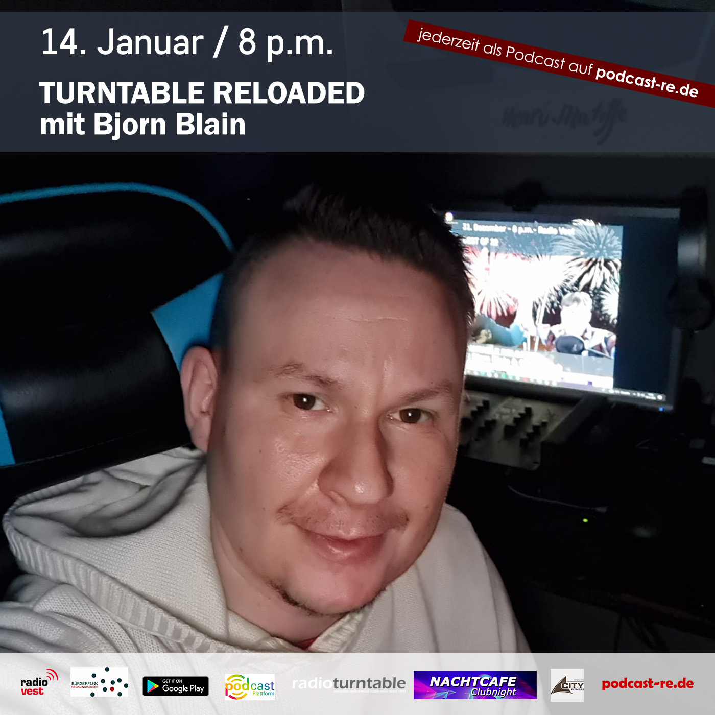 Turntable Reloaded mit Bjørn Blain (Folge 232 vom 14.01.2023) episode artwork