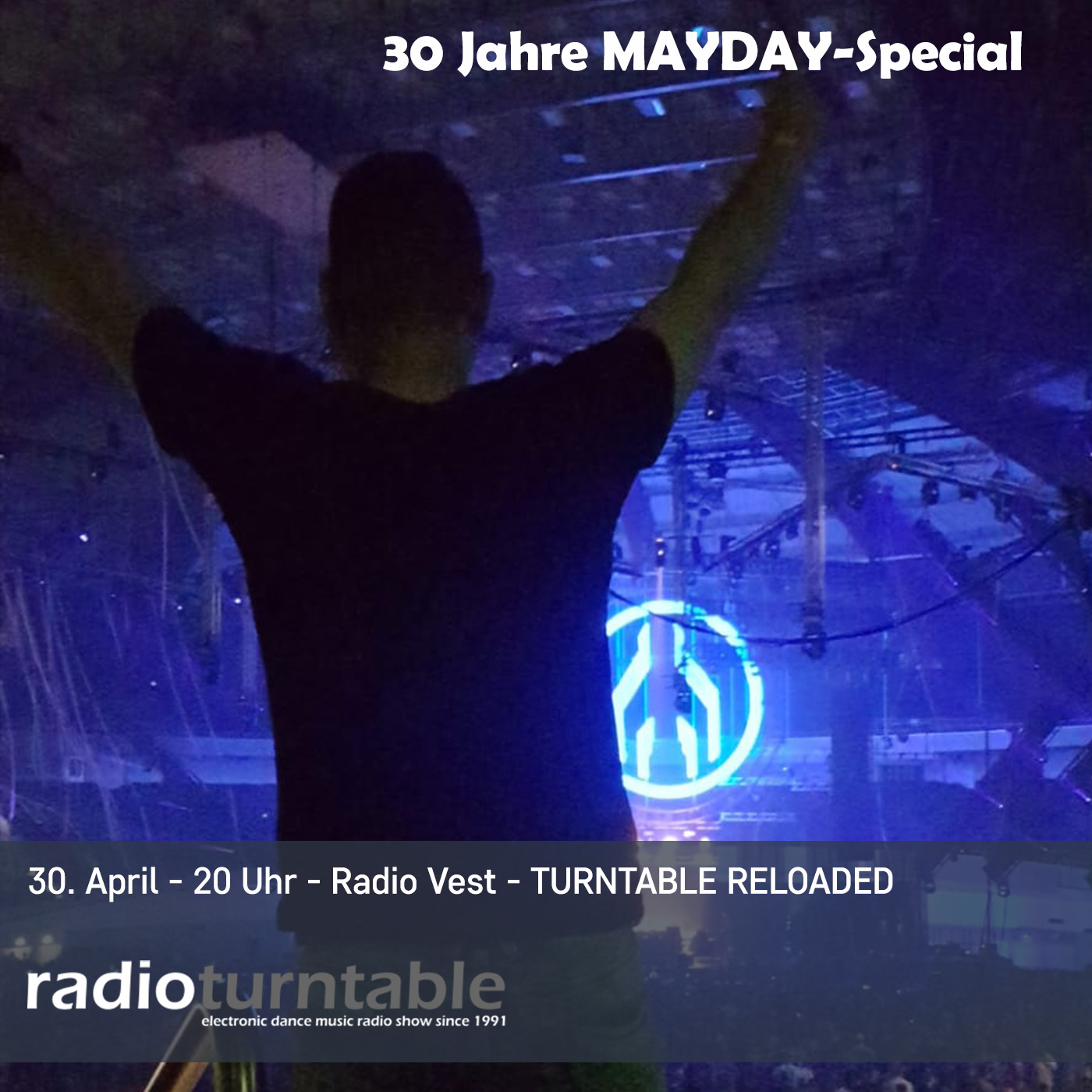 Turntable Reloaded mit Bjørn Blain (Folge 196 vom 30.04.2022) - 30 Jahre Mayday Special 2022 episode artwork