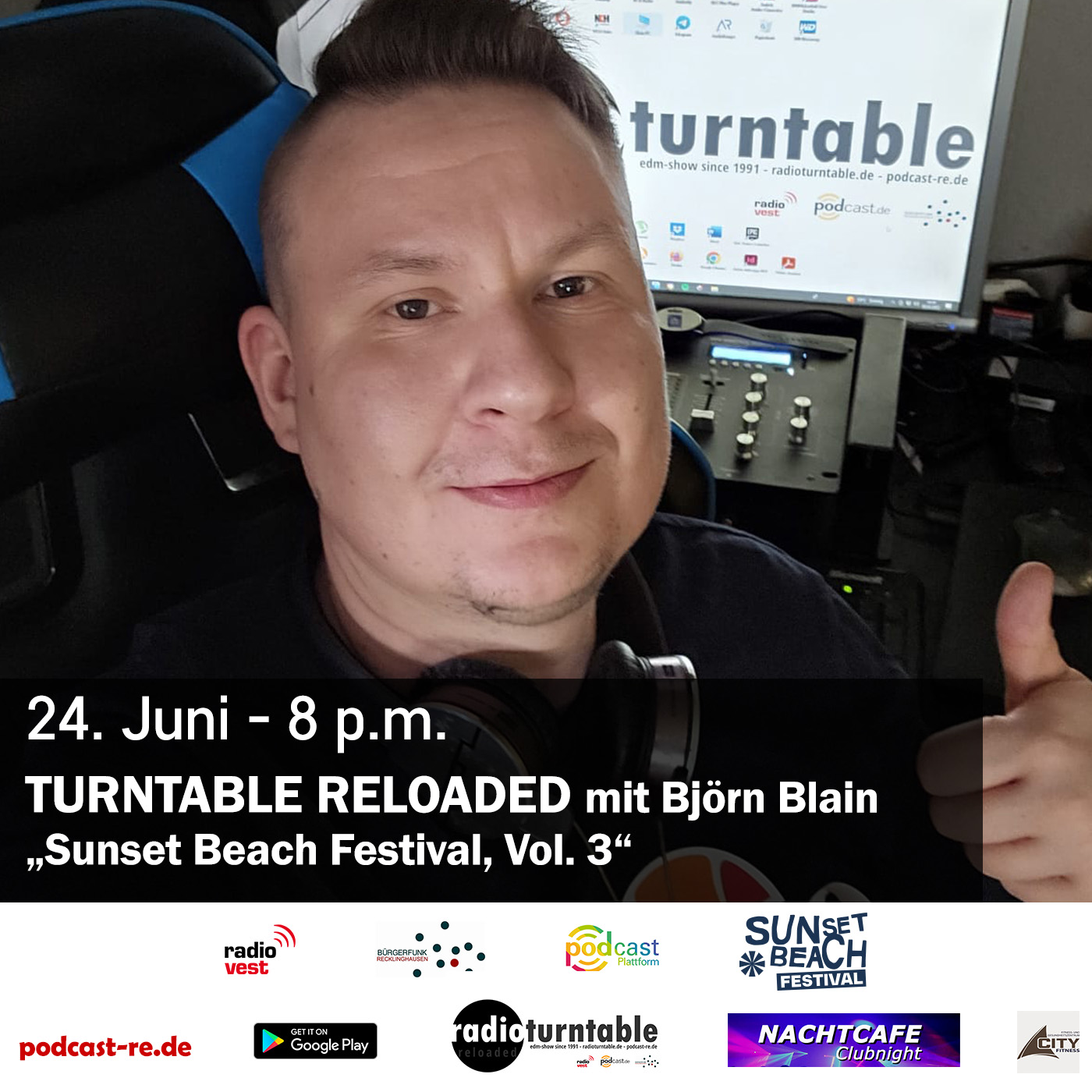 Turntable Reloaded 254 (24-06-2023) episode artwork