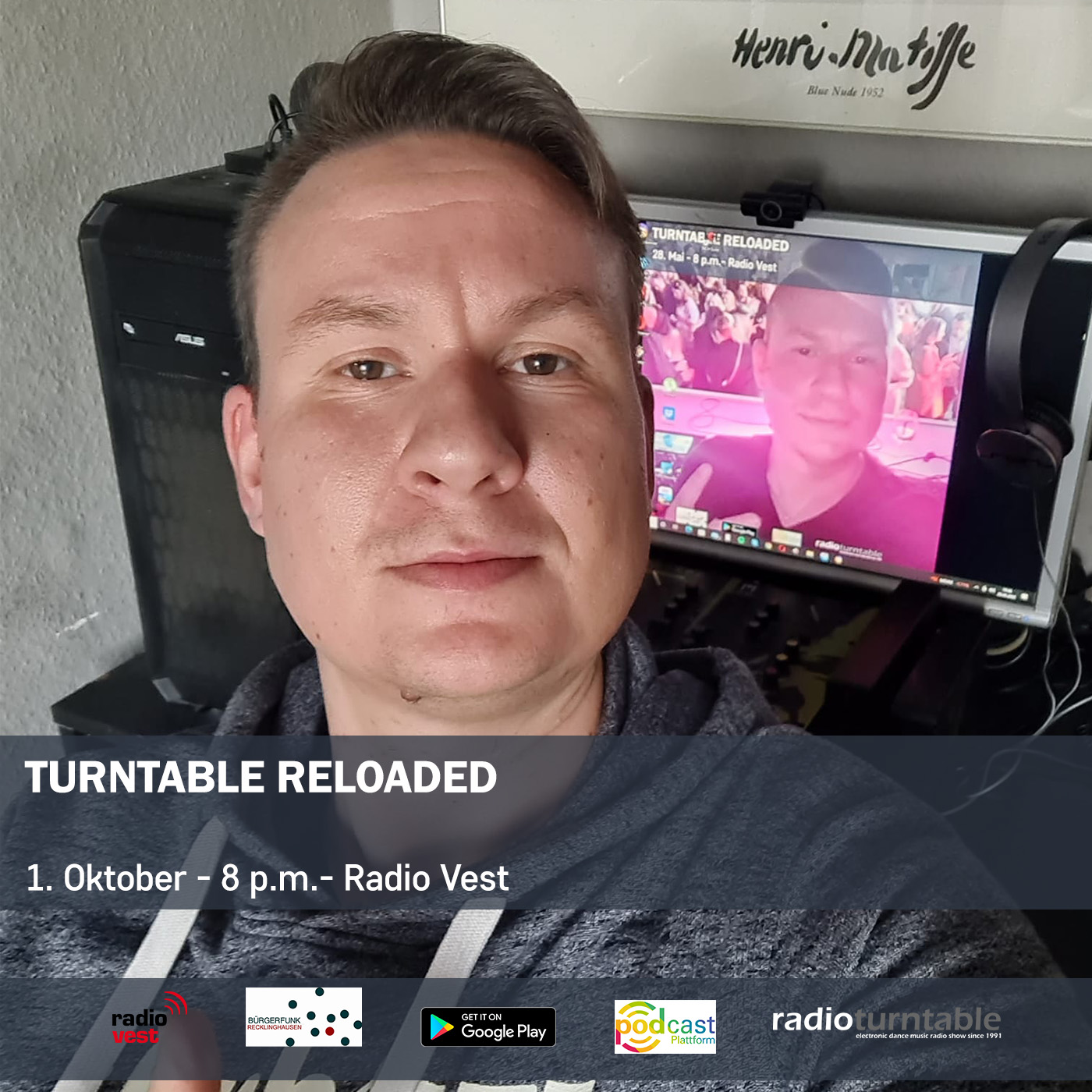 Turntable Reloaded mit Bjørn Blain (Folge 218 vom 01.10.2022) episode artwork