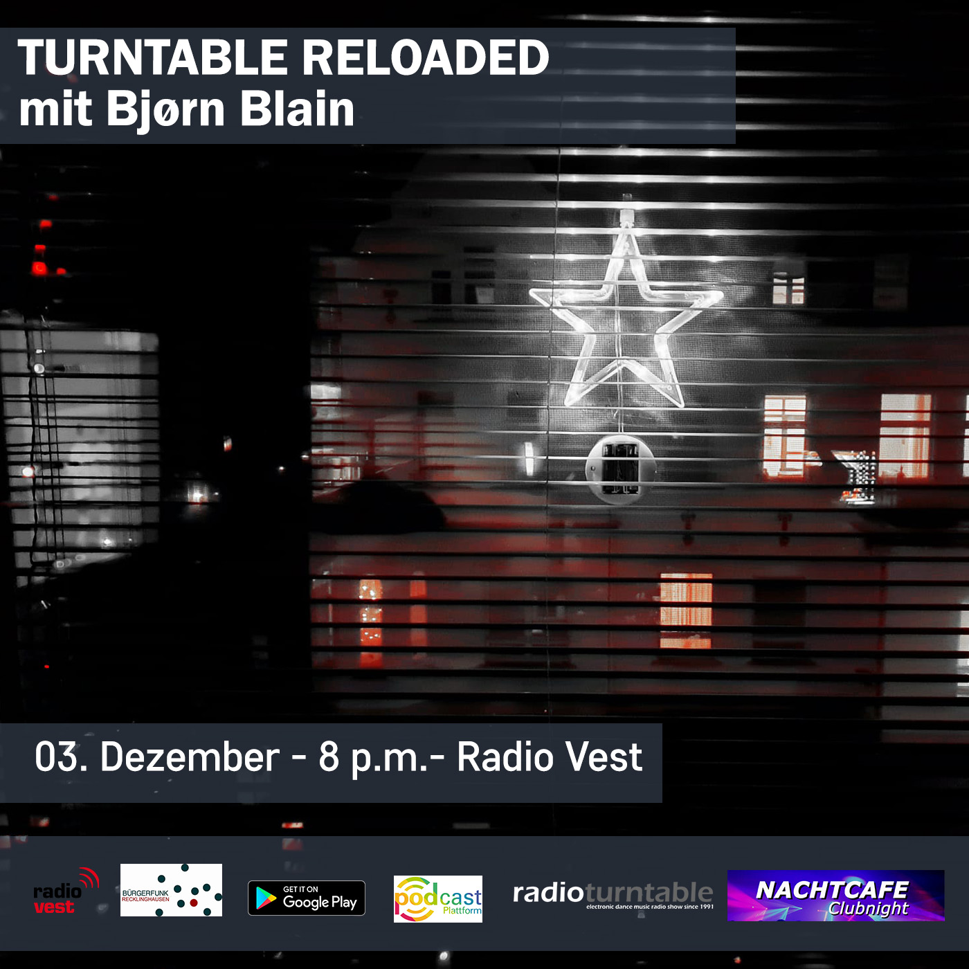 Turntable Reloaded mit Bjørn Blain (Folge 226 vom 03.12.2022) episode artwork