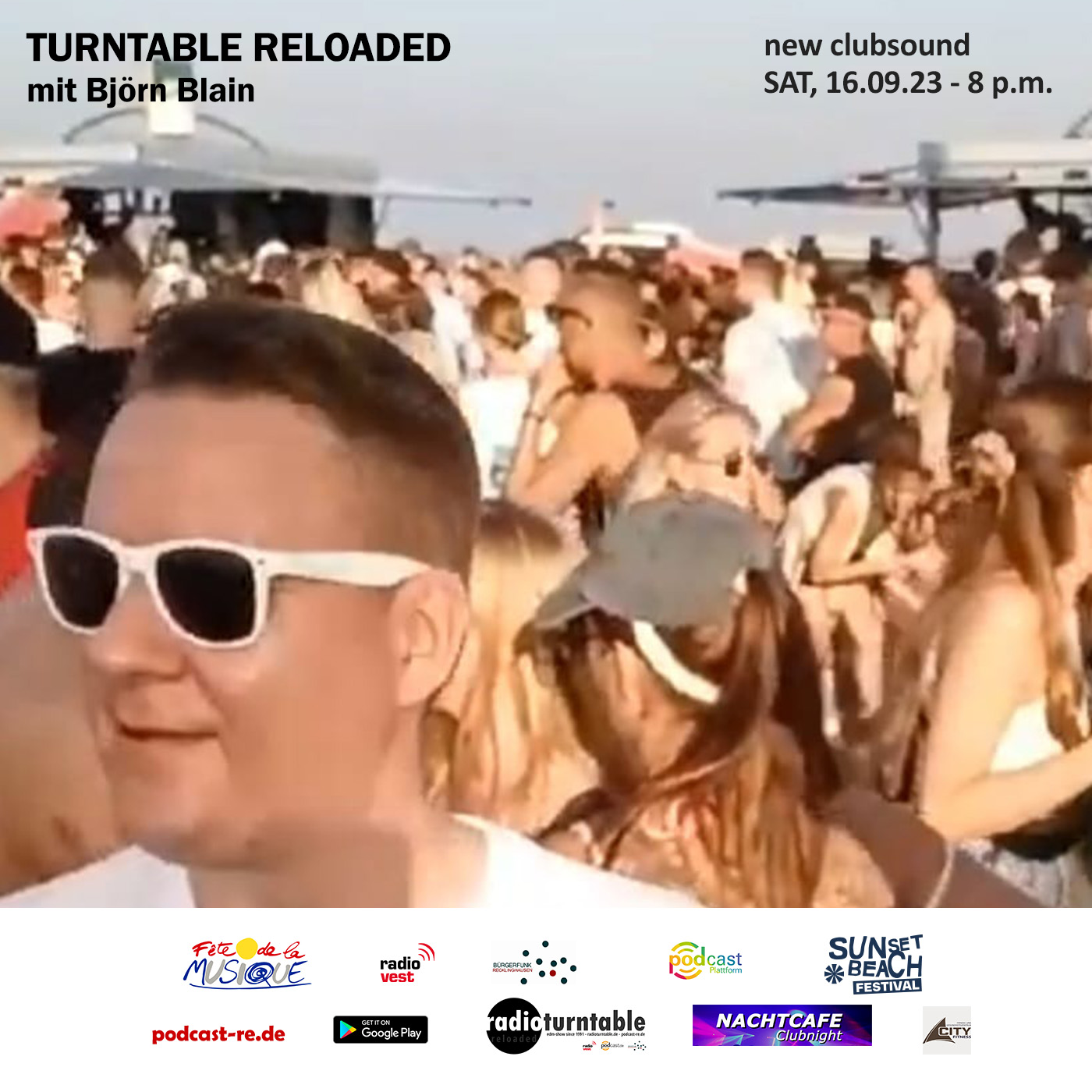 Turntable Reloaded u.a. mit Intermission, Purple Disco Machine, Phil Fuldner und Mr.Smith  (Folge 266 vom 16.09.2023) mit Bjørn Blain episode artwork