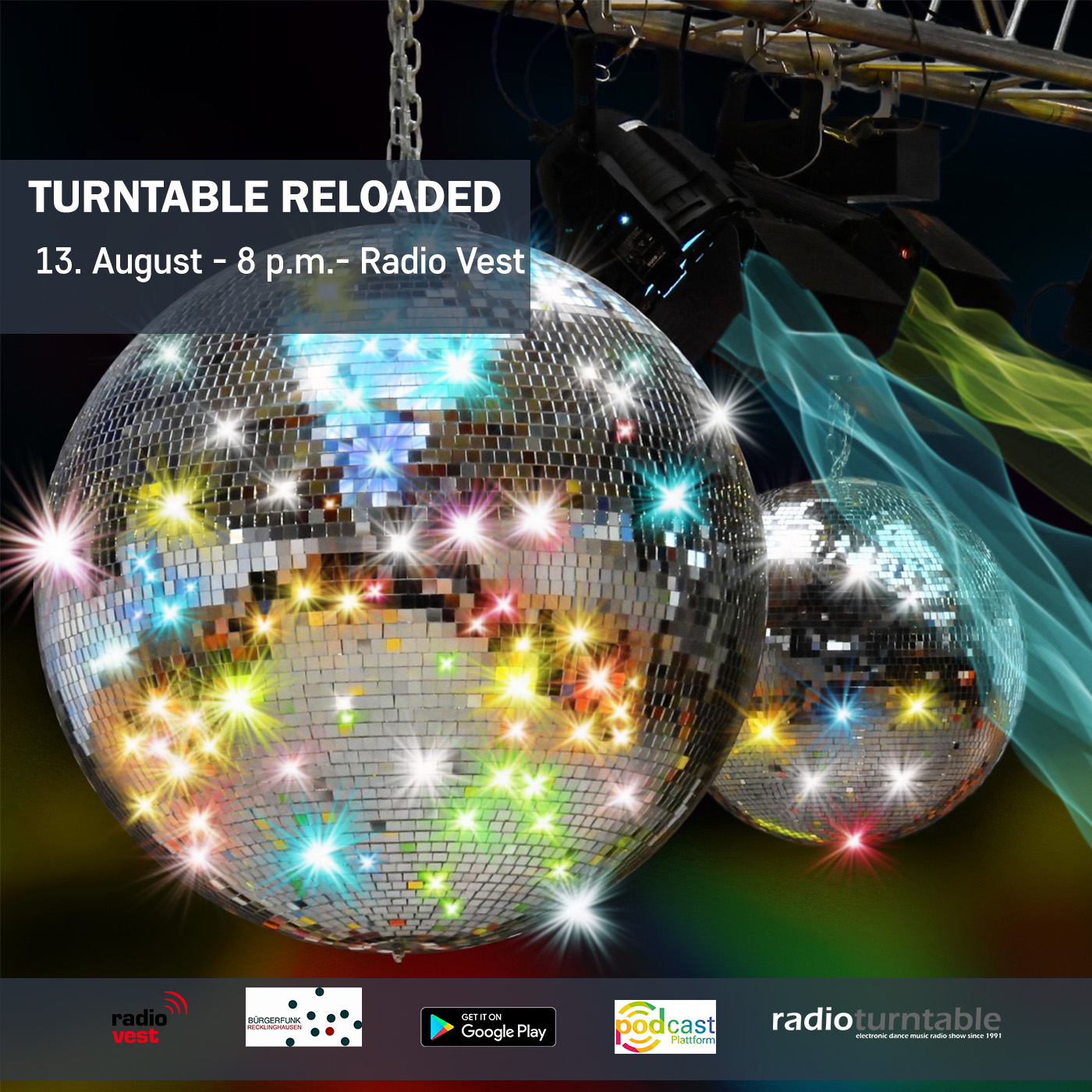 Turntable Reloaded mit Oliver Kelch (Folge 211 vom 13.08.2022) episode artwork