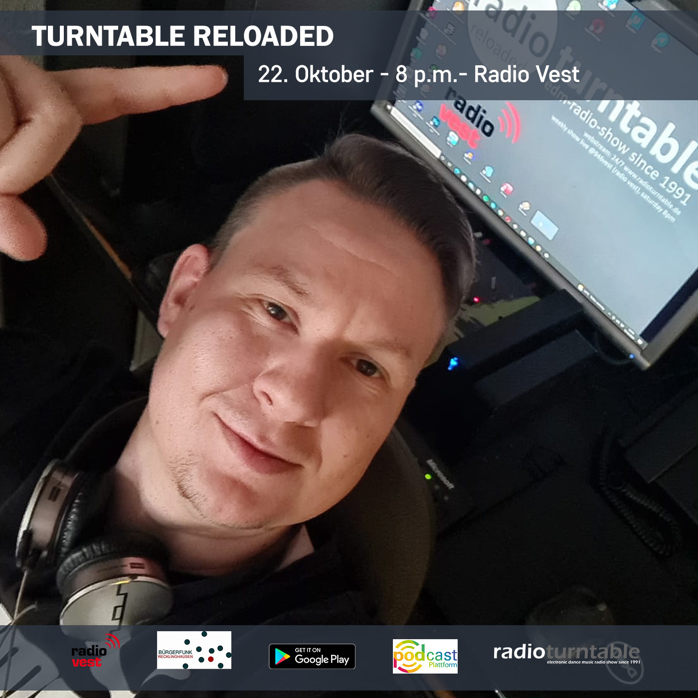 Turntable Reloaded mit Bjørn Blain (Folge 220 vom 22.10.2022) episode artwork