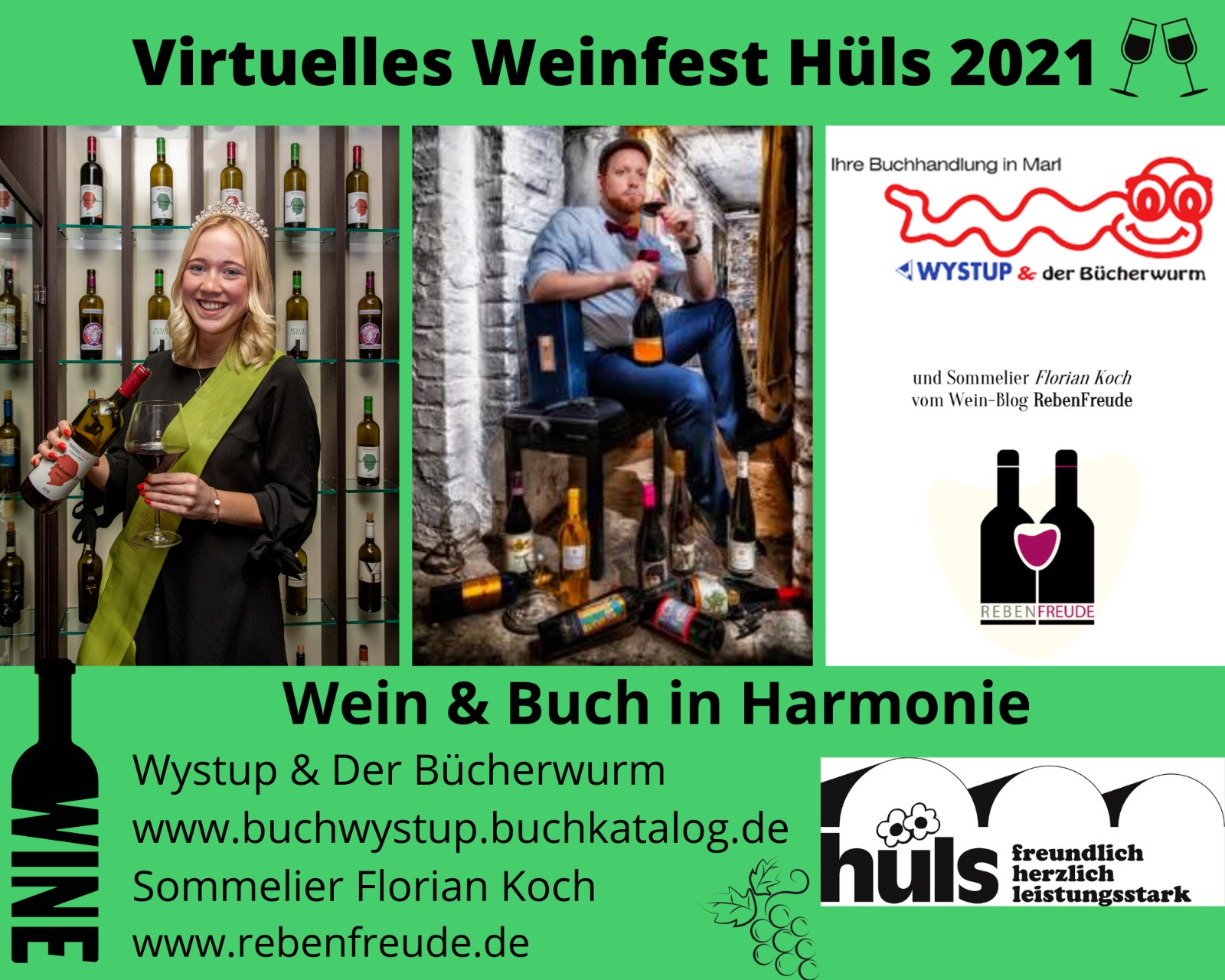 Virtuelles Weinfest Marl Hüls 2021 - Wein & Buch in Harmonie episode artwork