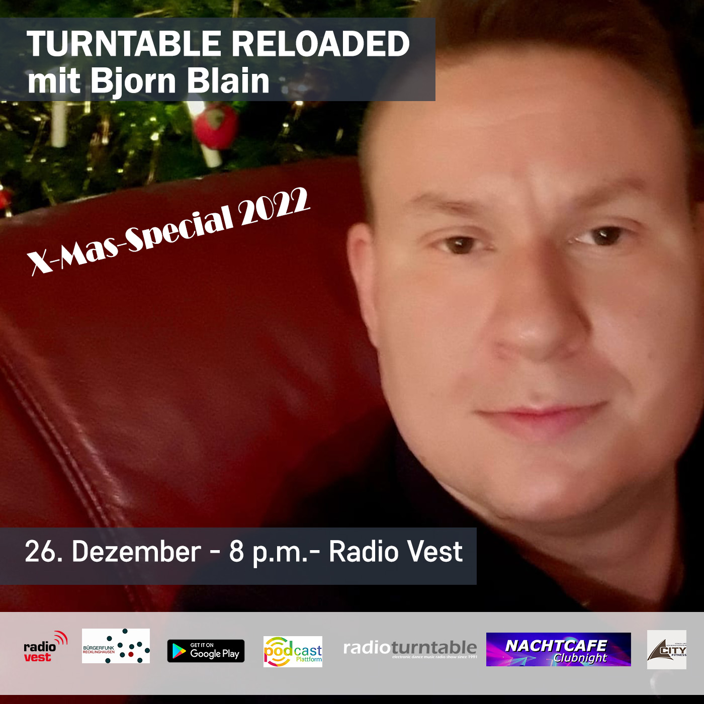 Turntable Reloaded mit Bjørn Blain (Folge 229 vom 26.12.2022) - X-Mas Special 2022 episode artwork