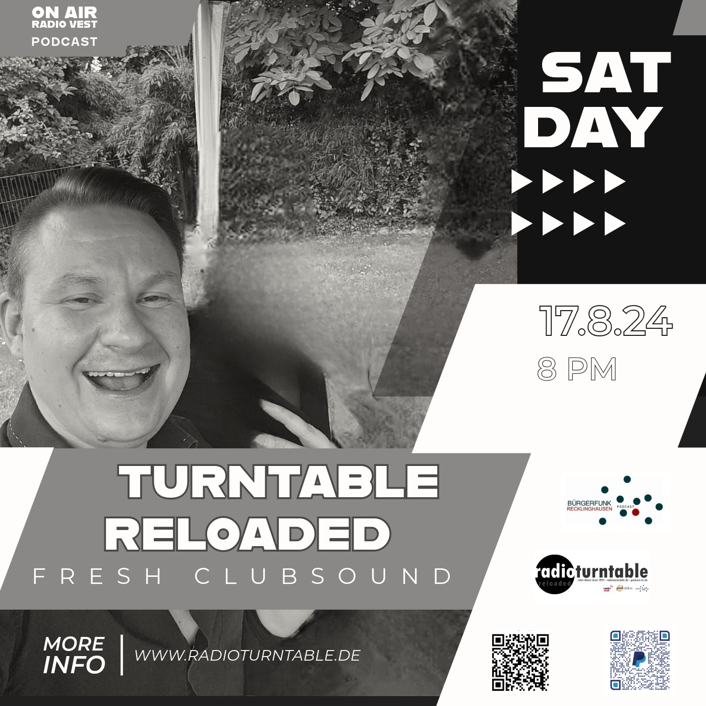 Turntable Reloaded (Folge 314 vom 17.08.2024) mit Bjørn Blain episode artwork