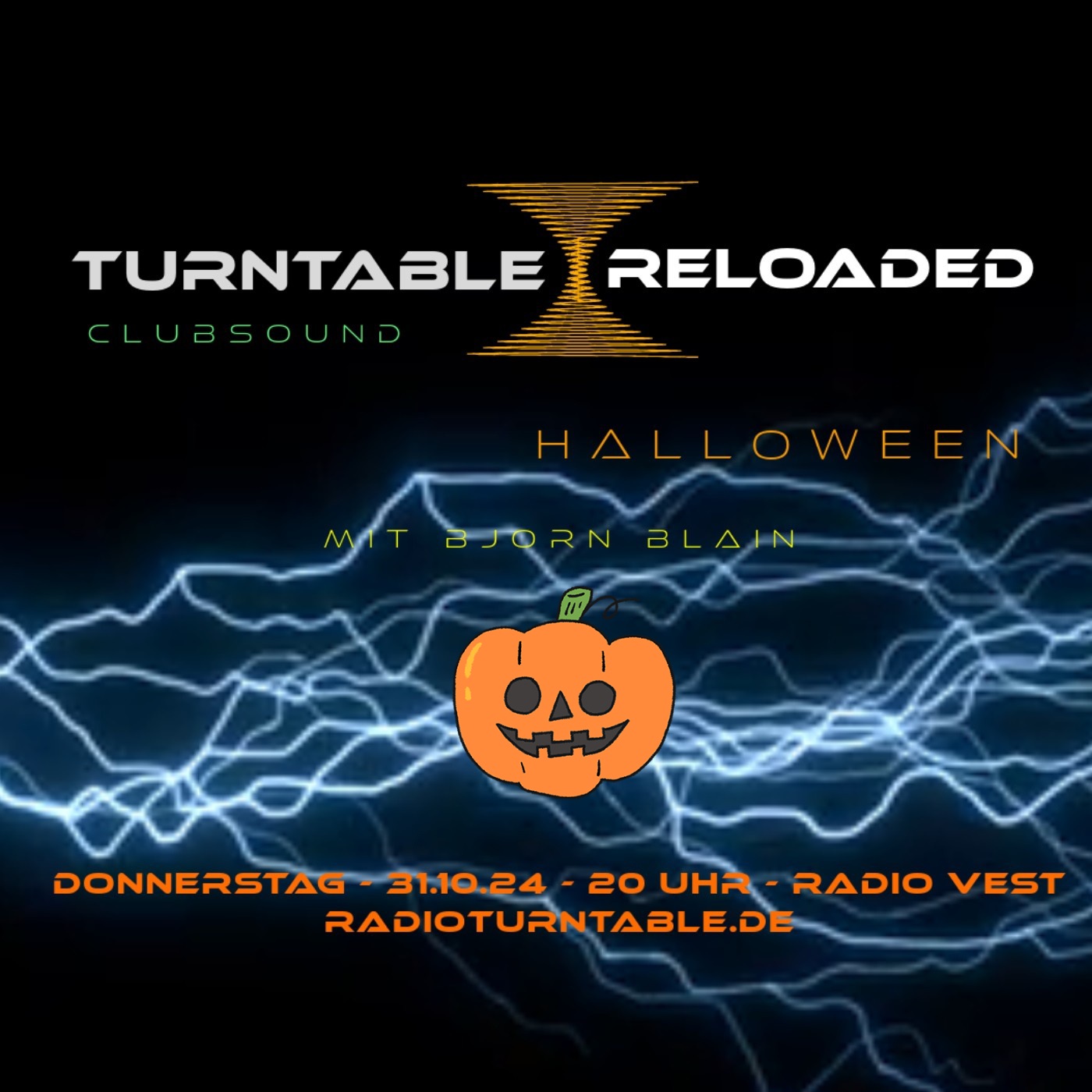Turntable Reloaded - Halloween 2024 Special (vom 31.10.2024) mit Bjørn Blain episode artwork