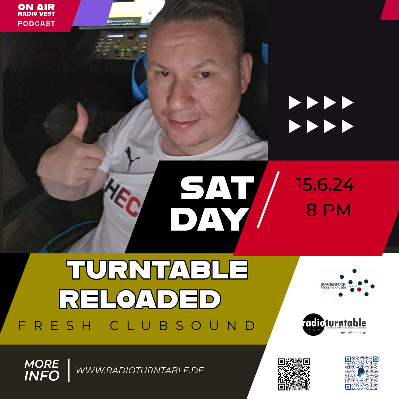 Turntable Reloaded (Folge 306 vom15.06.2024) mit Bjørn Blain episode artwork