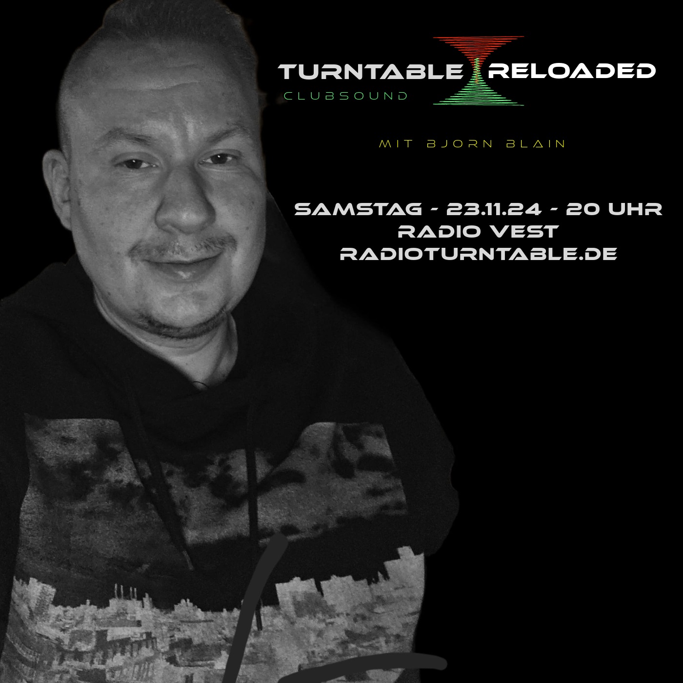 Turntable Reloaded (Folge 328 vom 23.11.2024) mit Bjørn Blain episode artwork