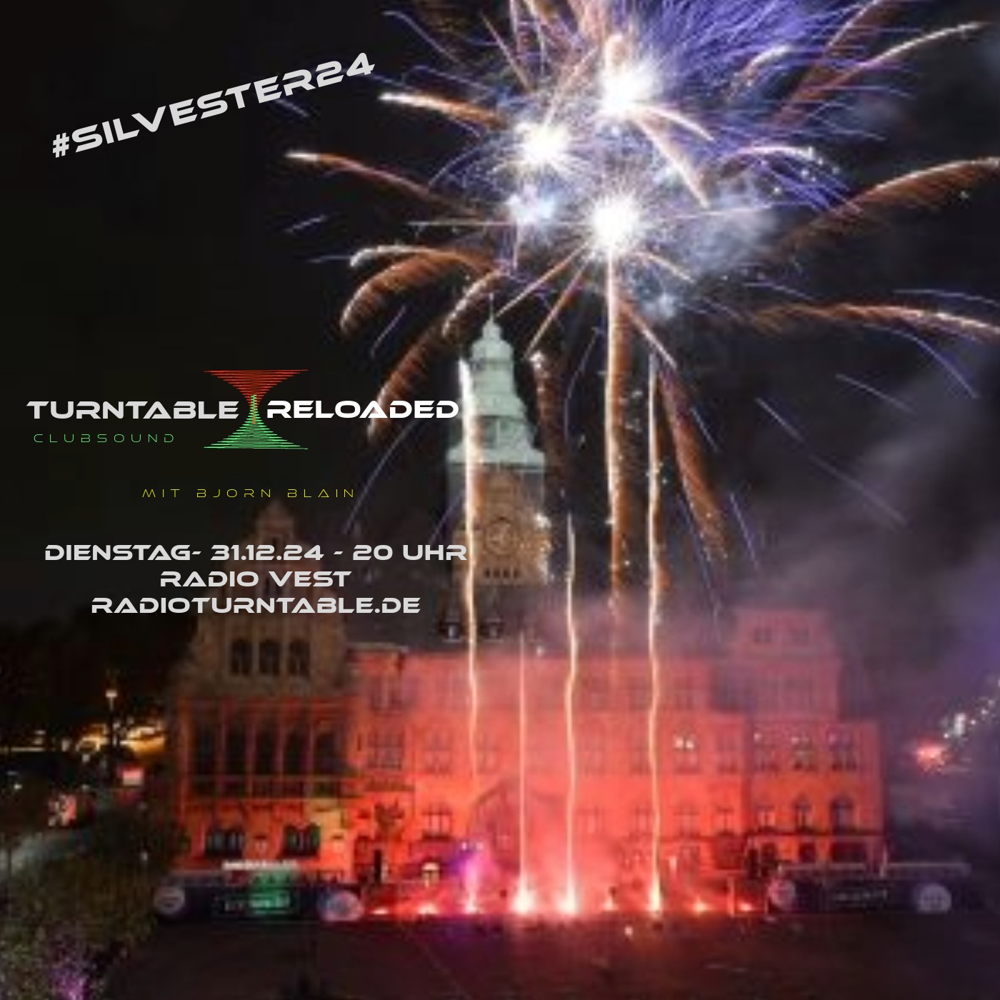 Turntable Reloaded (Folge 334 vom 31.12.2024) - Silvesterknaller 2024 mit Bjørn Blain episode artwork