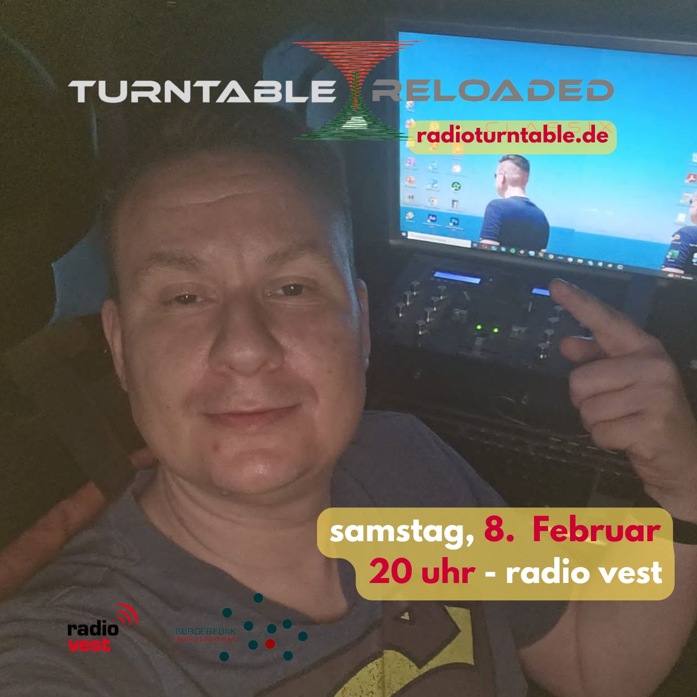 Turntable Reloaded (Folge 340 vom 08.02.2025) mit Bjørn Blain episode artwork