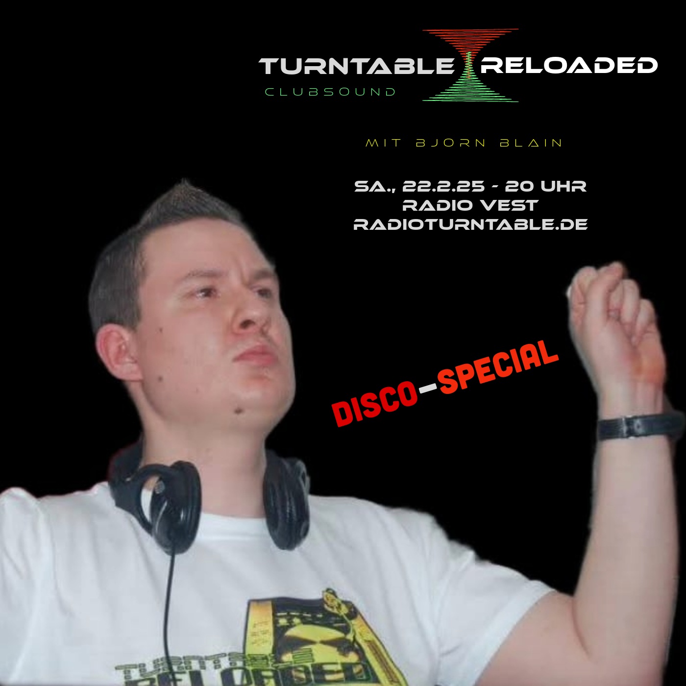 Turntable Reloaded (Folge 342 vom 22.02.2025) mit Bjørn Blain episode artwork