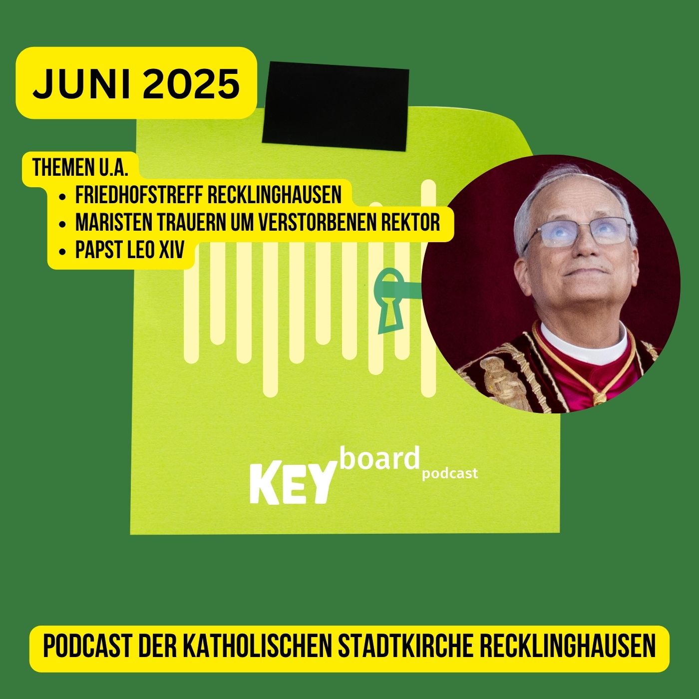Friedhofstreff Recklinghausen - Maristen trauern um verstorbenen Rektor - Papst Leo XIV (1.6.2025) episode artwork