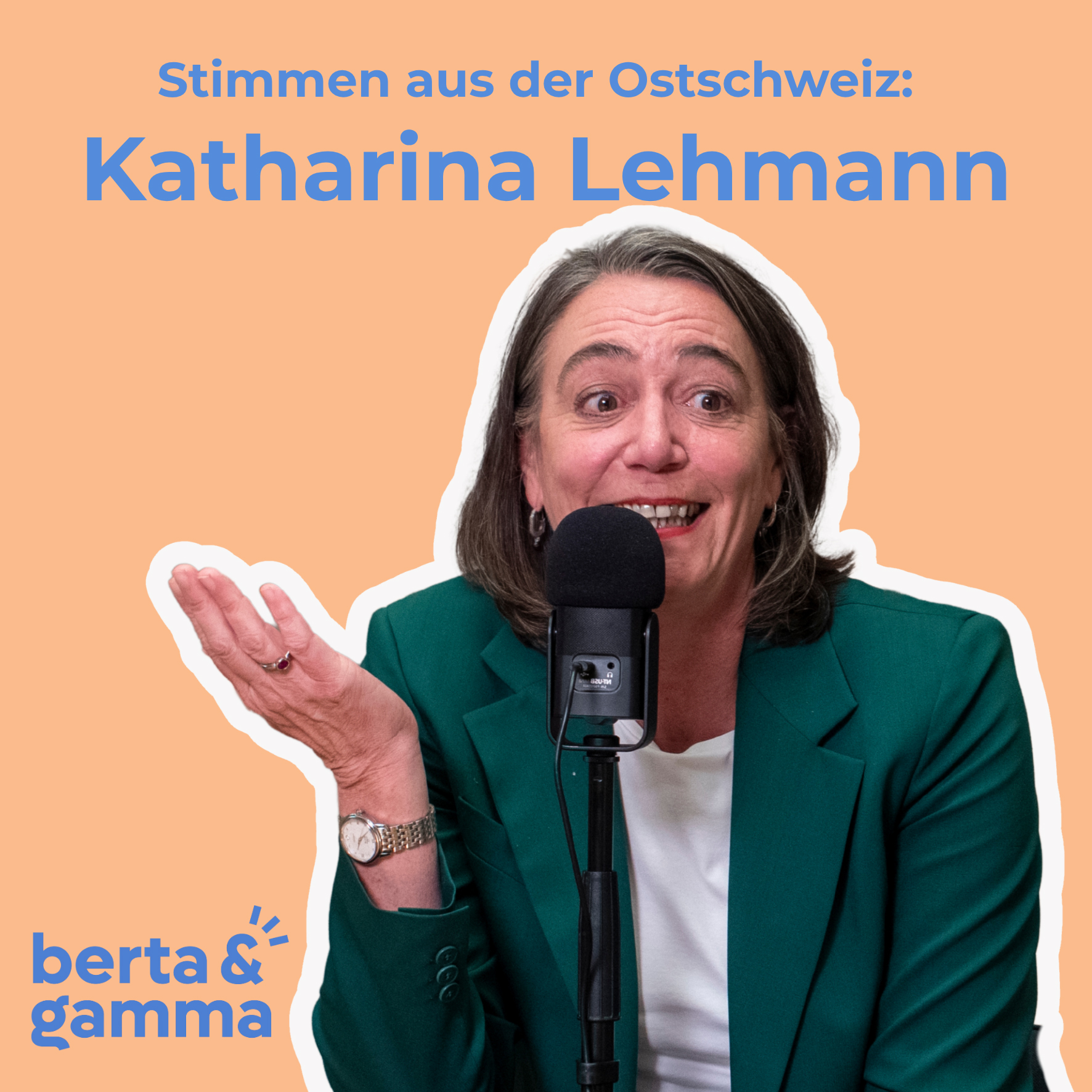 Folge 23: Katharina Lehmann: «Ich hatte vier Handicaps: Ich war jung, eine Frau, studiert und hatte keine Ahnung.» episode artwork