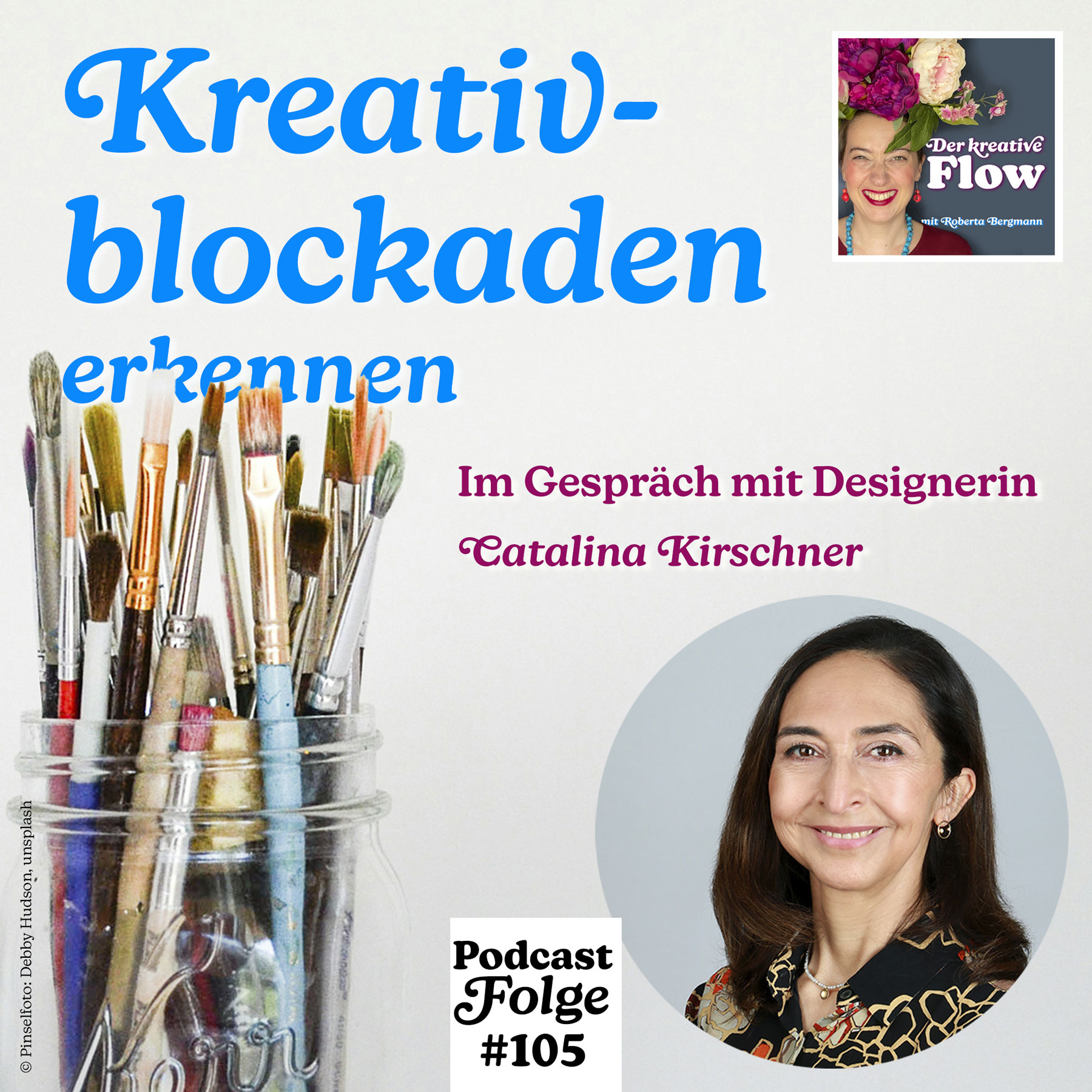 105. Kreativblockaden erkennen – Im Gespräch mit Catalina Kirschner episode artwork