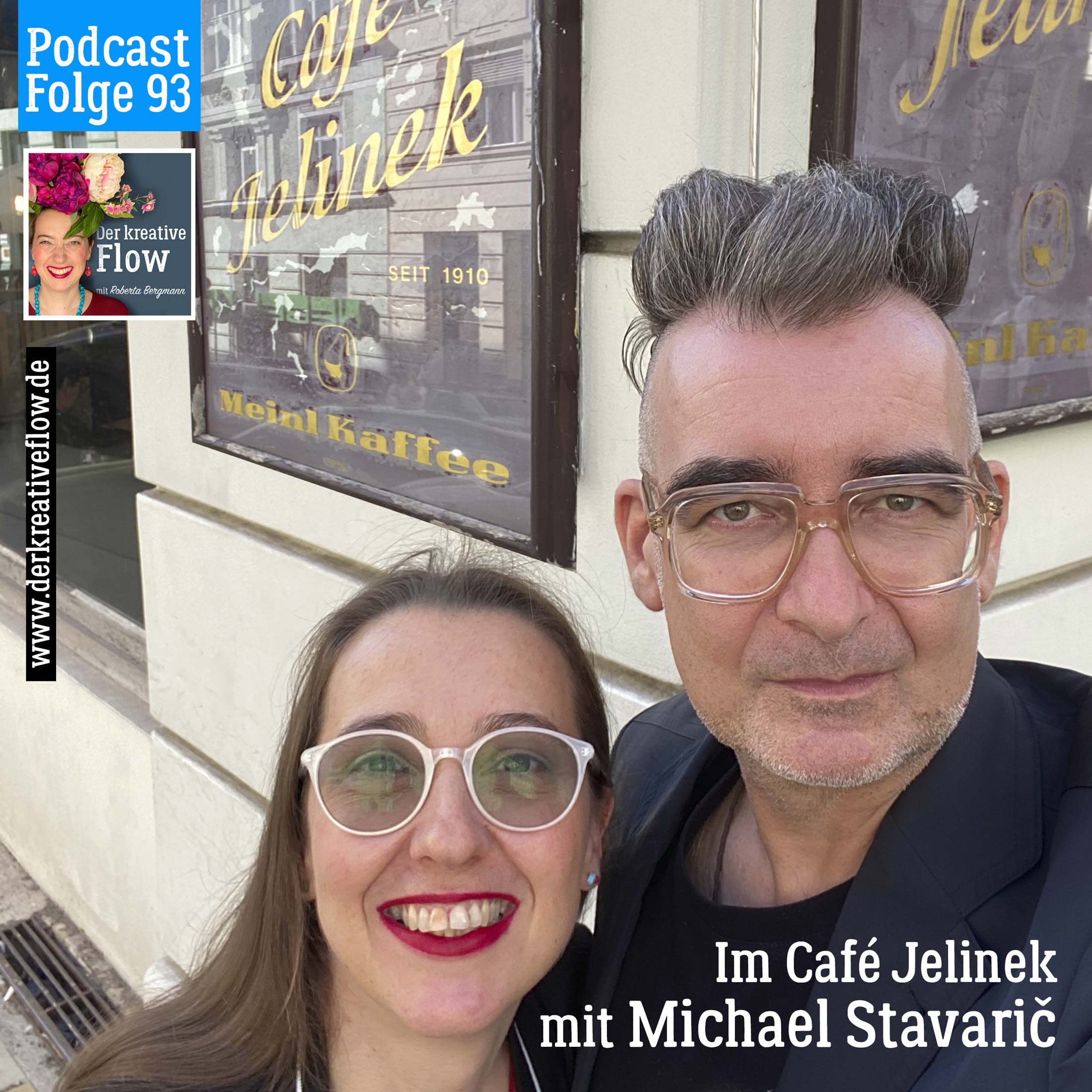 93. Im Café Jelinek mit Michael Stavarič episode artwork